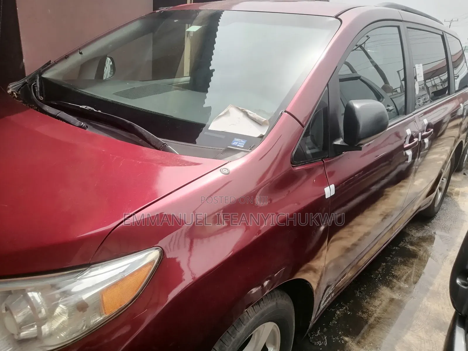 Toyota Sienna LE 7 Passenger Mobility 2012 Red