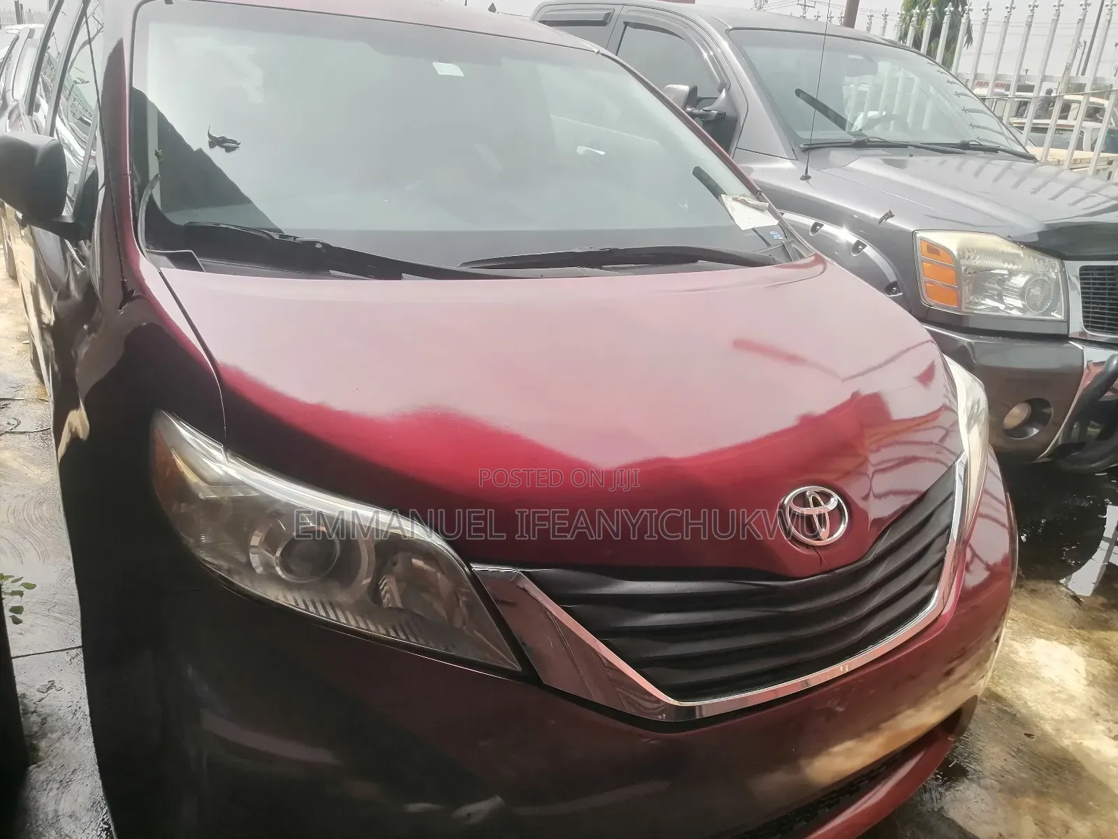 Toyota Sienna LE 7 Passenger Mobility 2012 Red