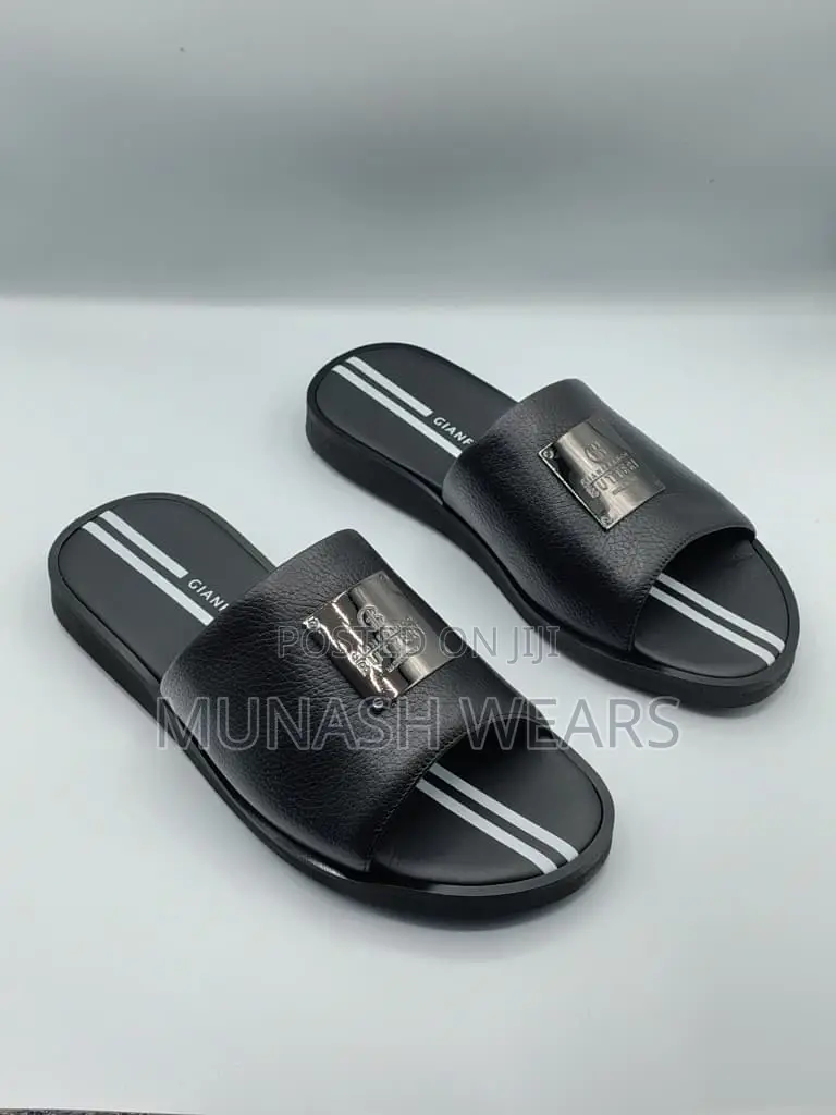 Italian Butterri Leather Slipers 40-46 Available