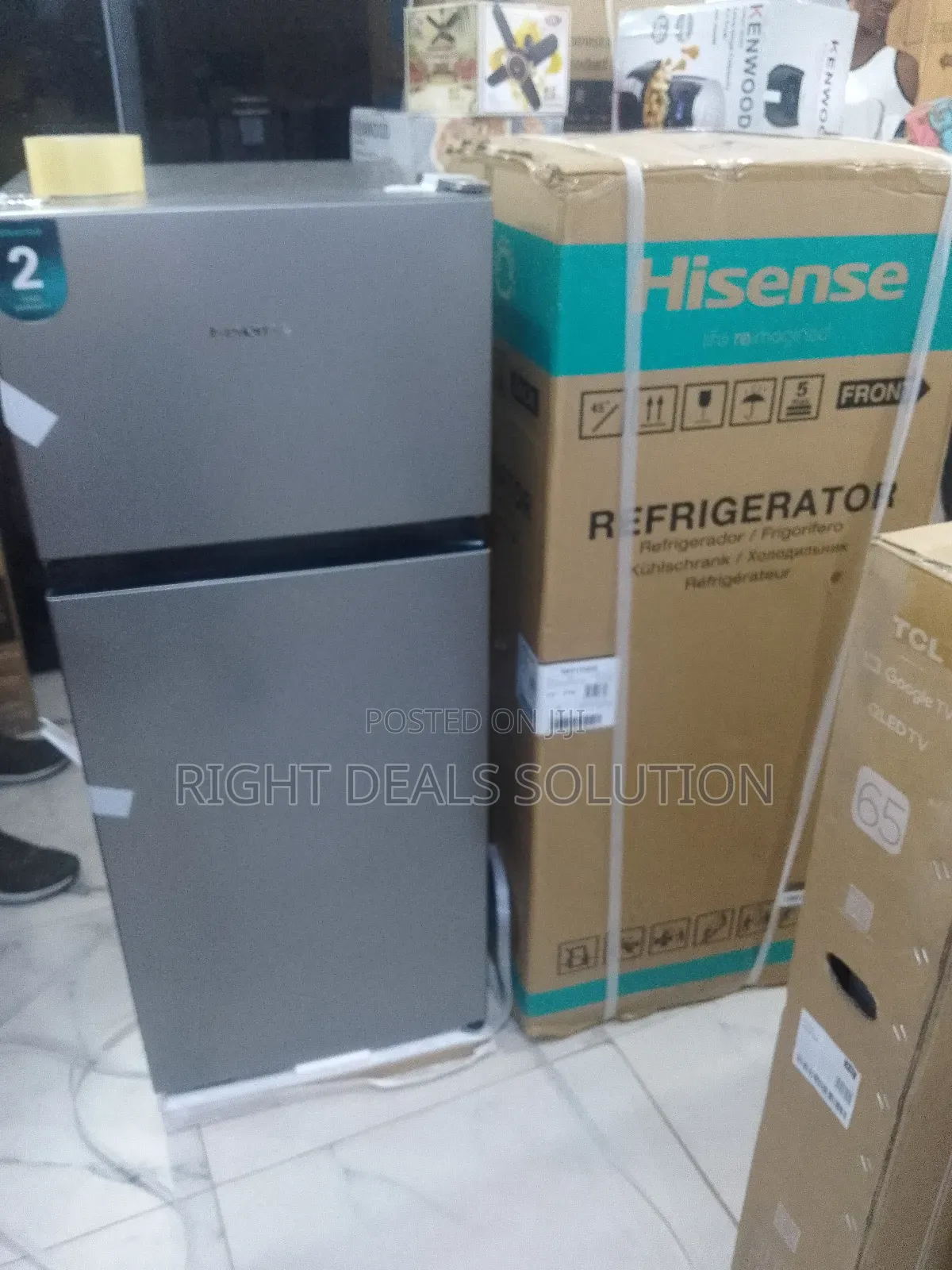 Efficient Hisense 124l Refrigerator With R600a Refrigerant (M 172dr)
