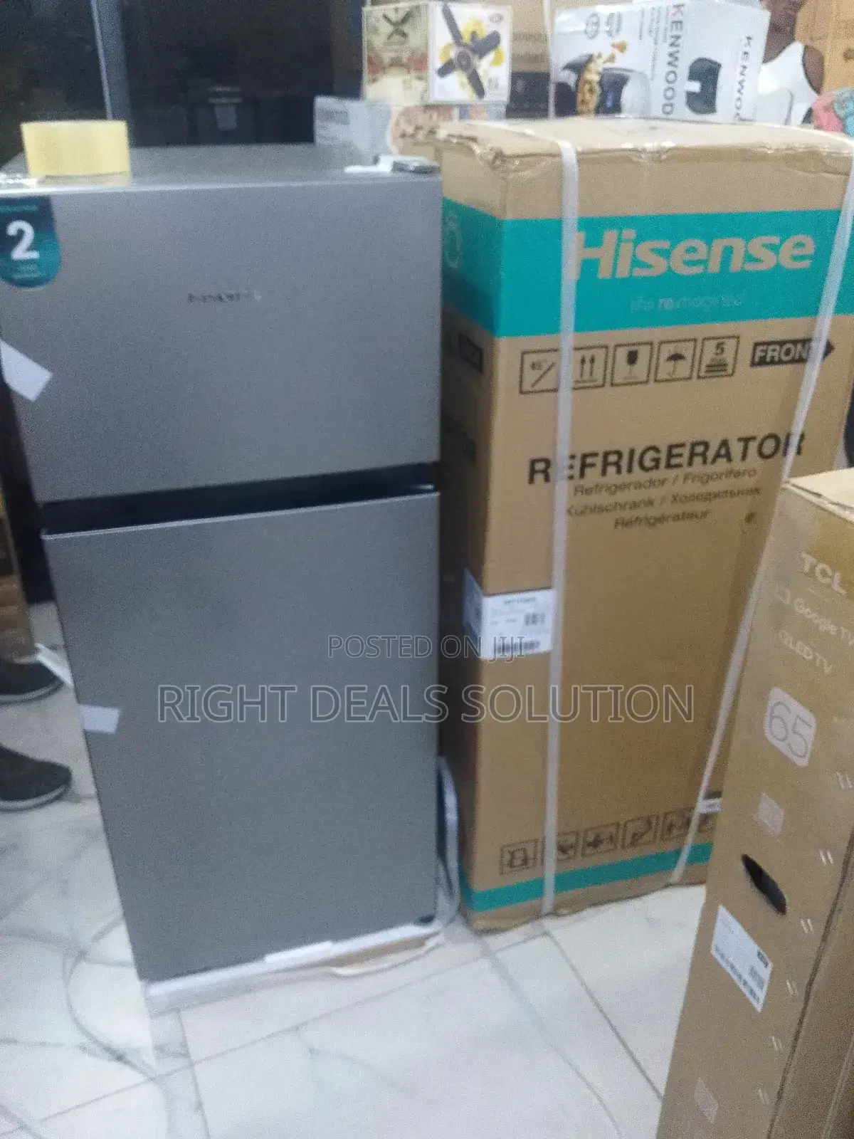 Efficient Hisense 124l Refrigerator With R600a Refrigerant (M 172dr)