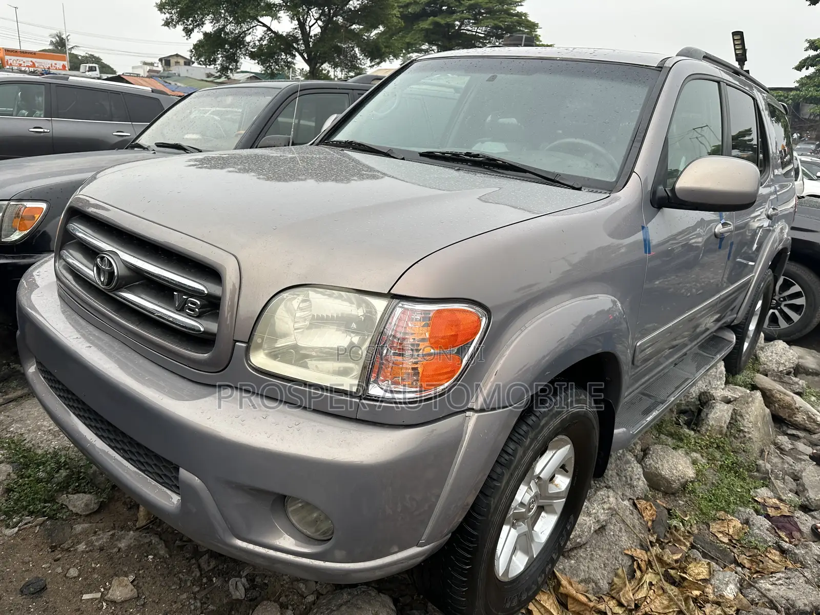 Toyota Sequoia Limited 4dr SUV (4.7L 8cyl 4A) 2001 Gray