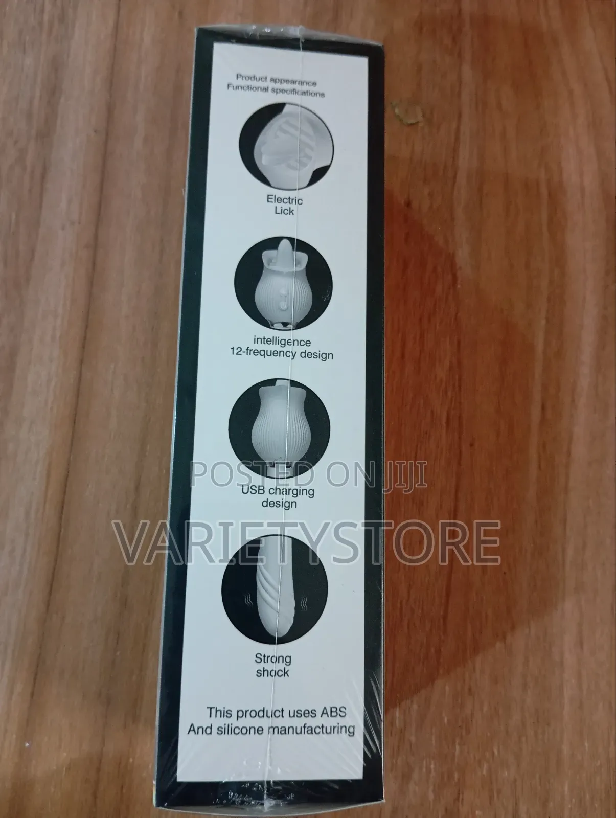 12-Mode Rose Tongue Licking Dildo Vibrator for Women