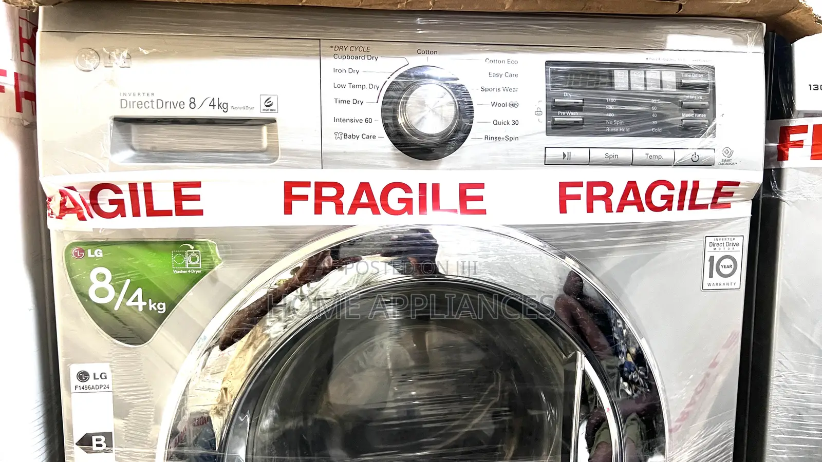 Inverter Lg 8kg Washing Machine With Dryer Payment on Delivery