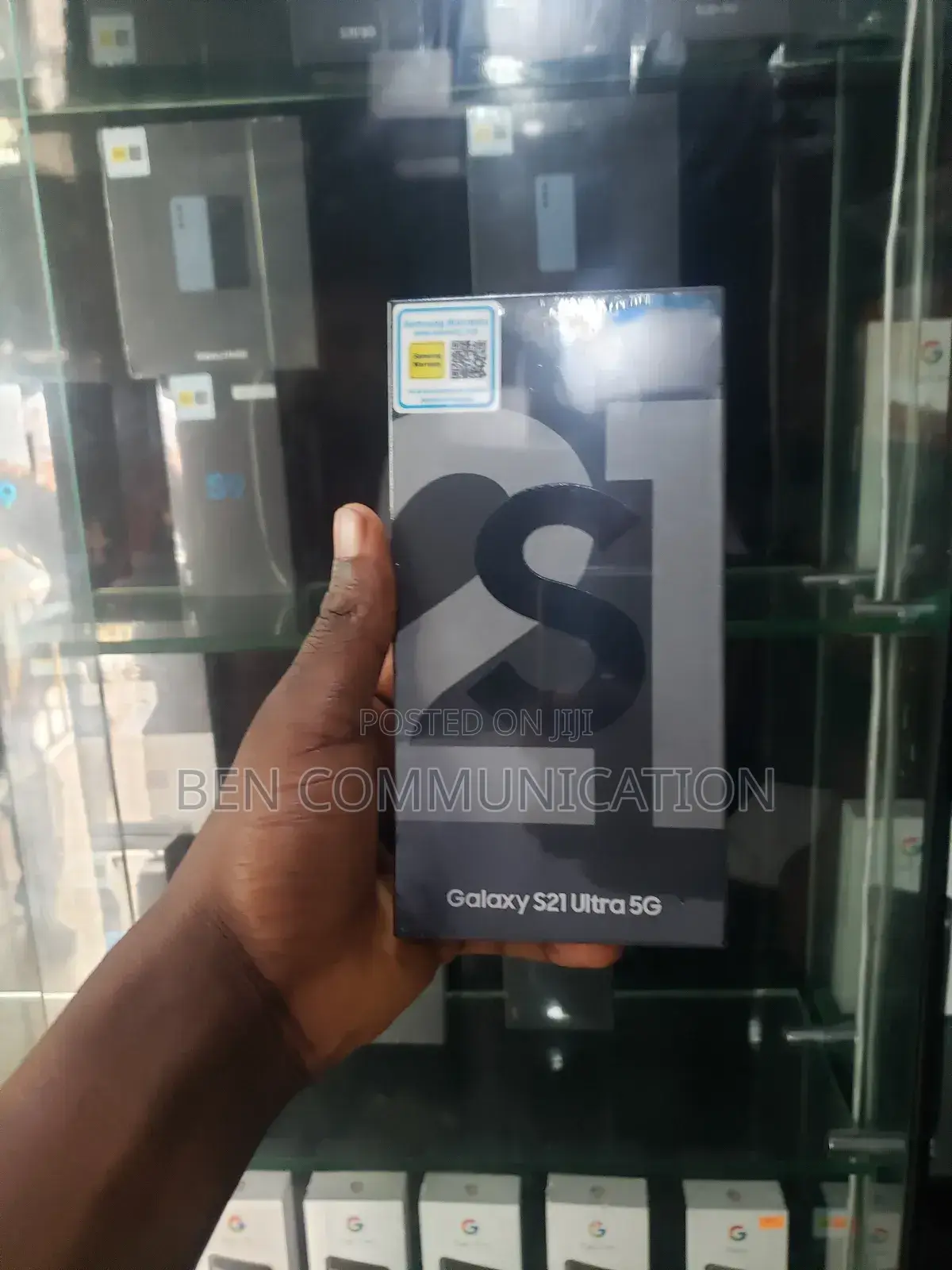 New Samsung Galaxy S21 Ultra 5G 128 GB Black