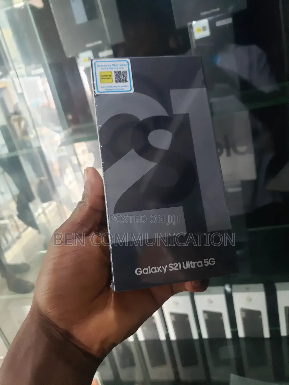New Samsung Galaxy S21 Ultra 5G 128 GB Black