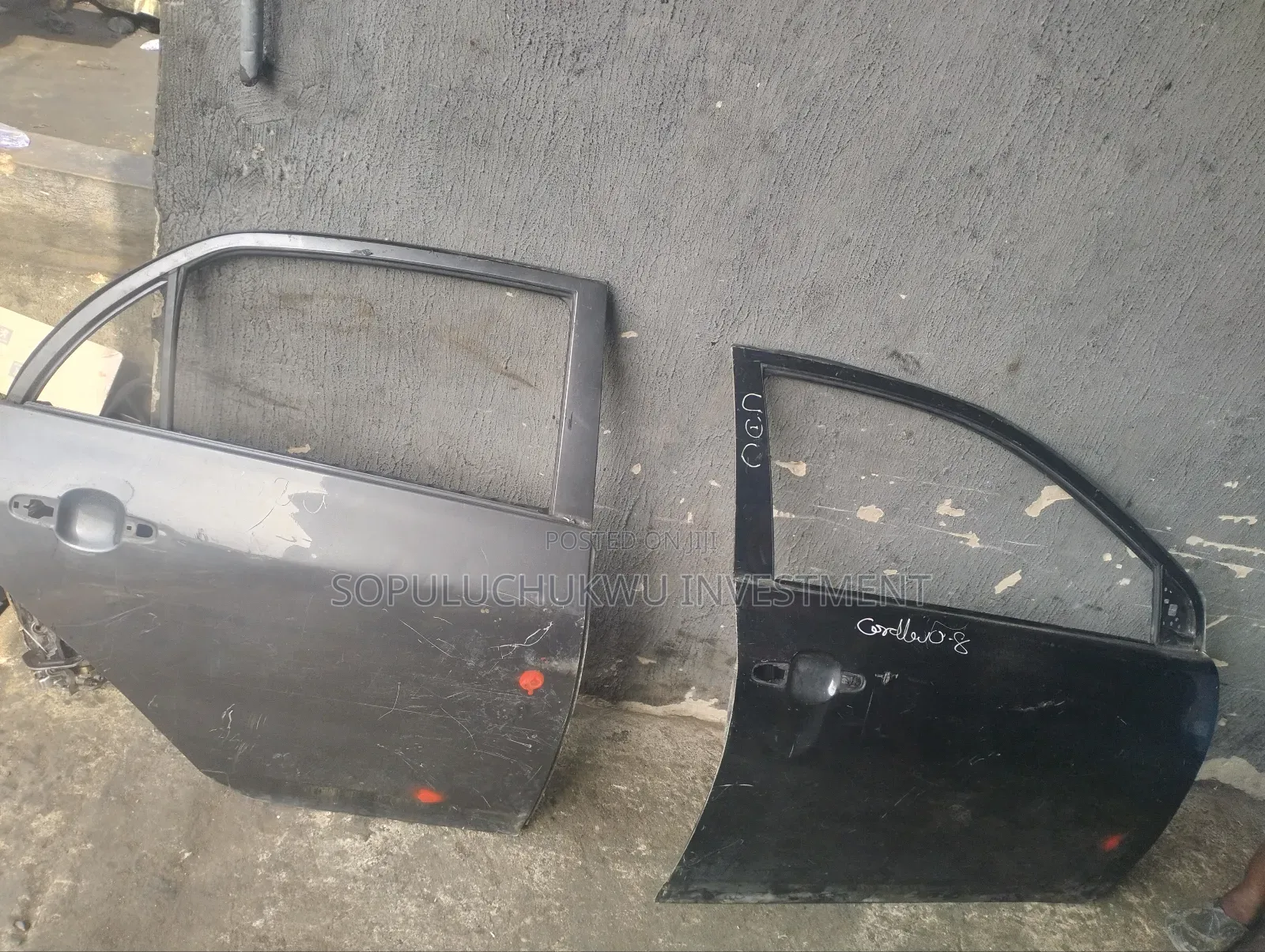 Front And Back Right Toyota Corolla 2008-2010