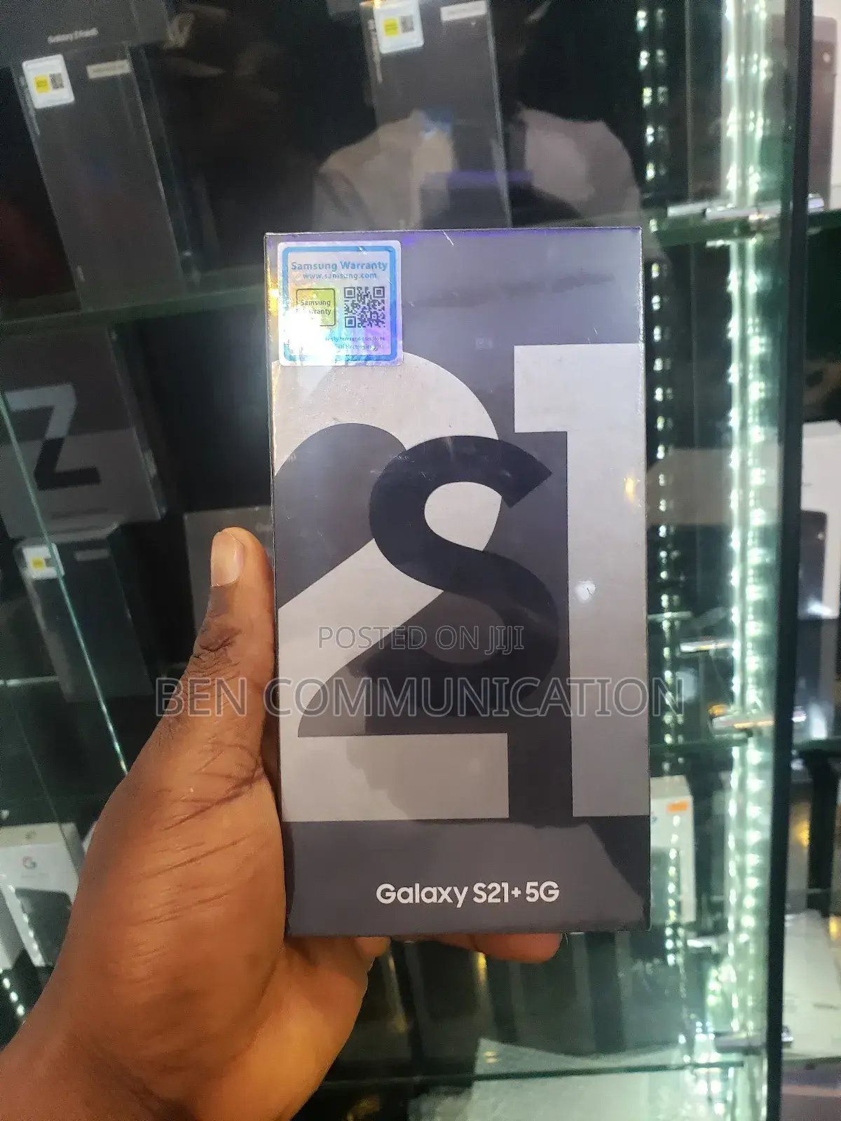 New Samsung Galaxy S21+ 5G 256 GB Black