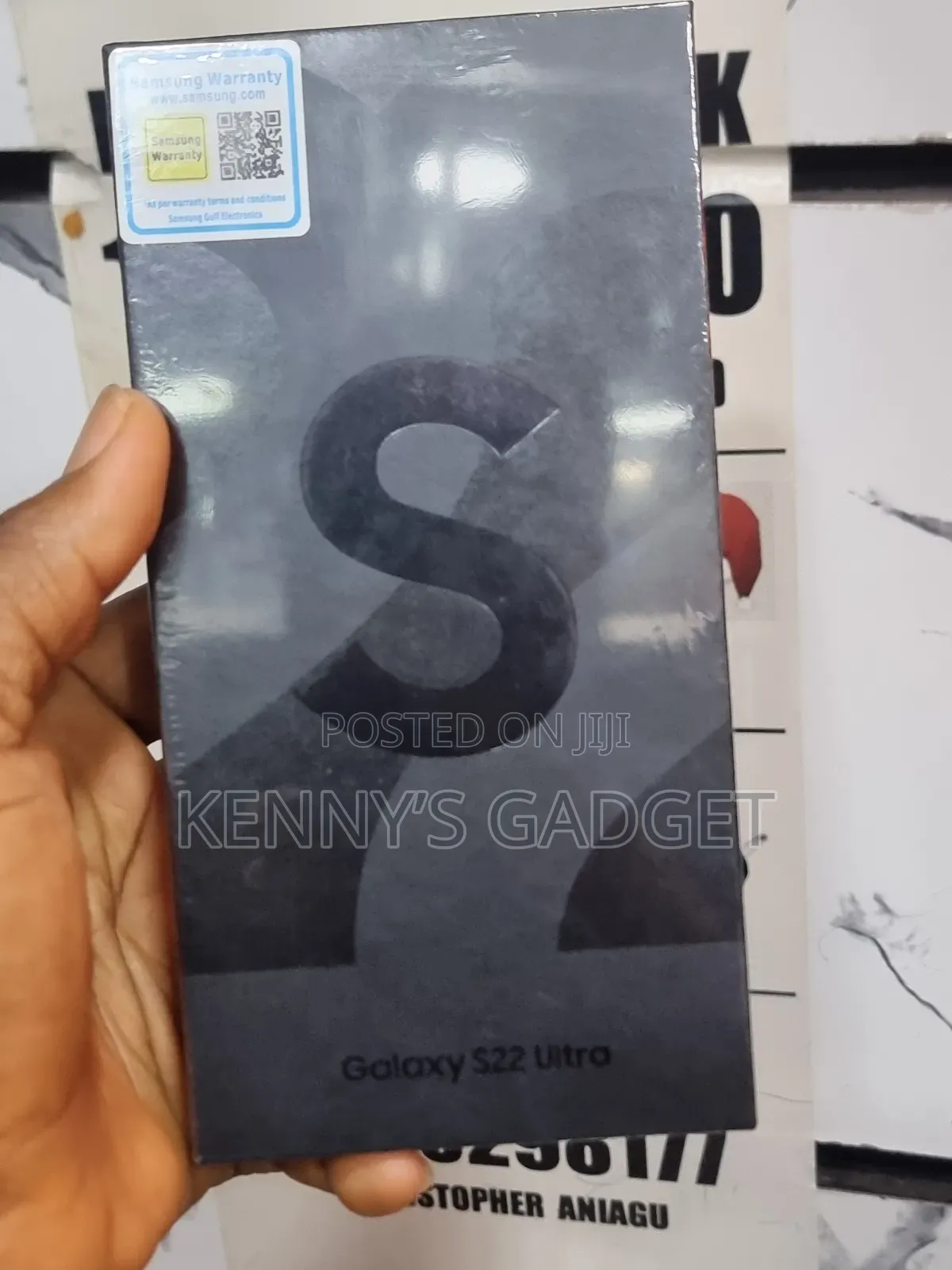 New Samsung Galaxy S22 Ultra 512 GB Black
