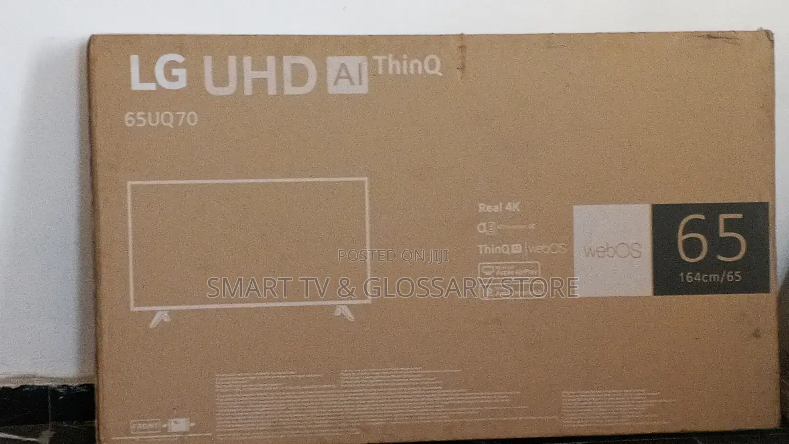 65 Inches Lg Smart Tv With Ai Processor 4k Apple Air Play