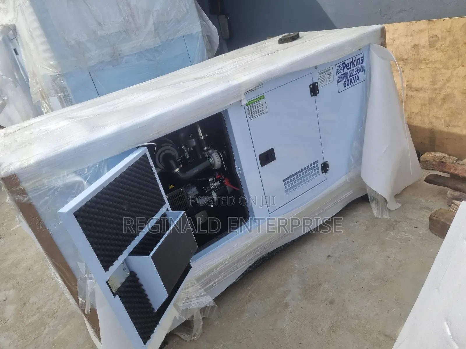 Brand New Perkins Diesel Soundproof Generator 2years Wty
