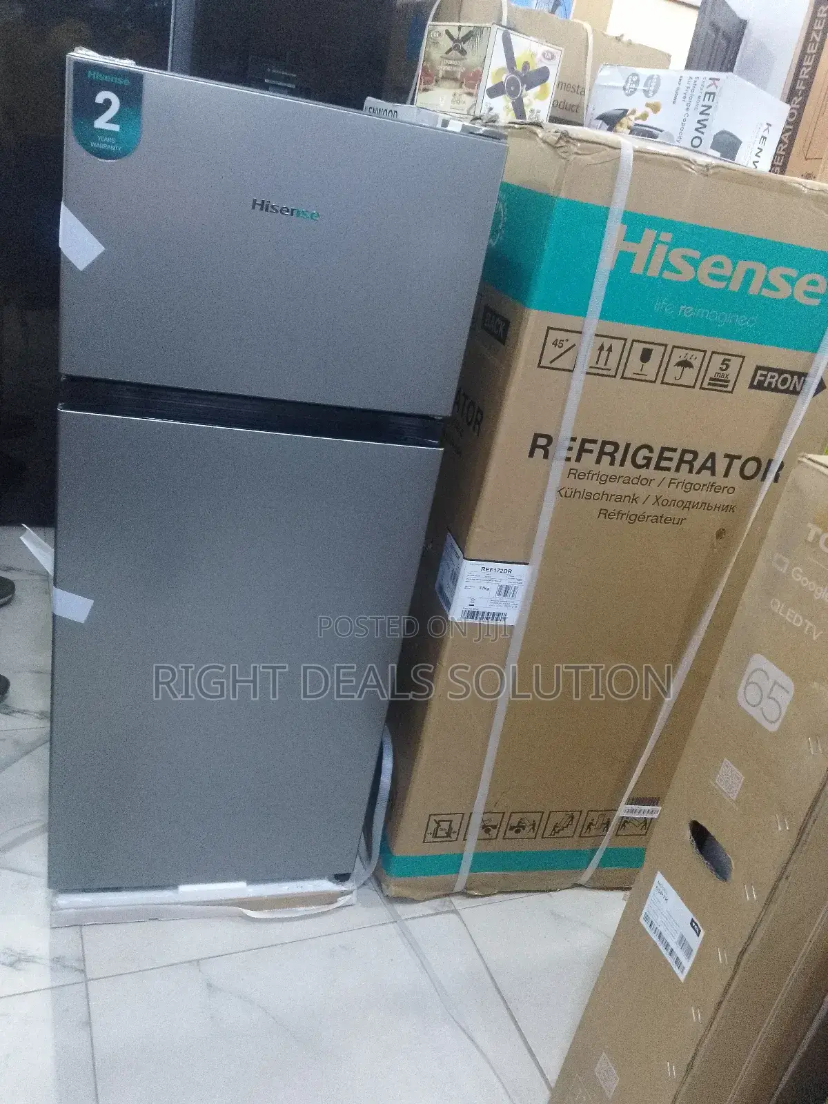 Perfect Starter Fridge: Hisense 172dr 124l for Apartments Dorms