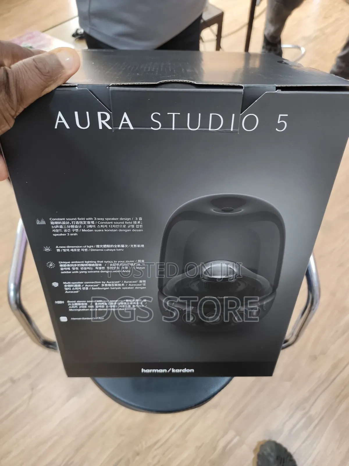 Harman Kardon Aura Studio 5 Bluetooth Speaker (2026)