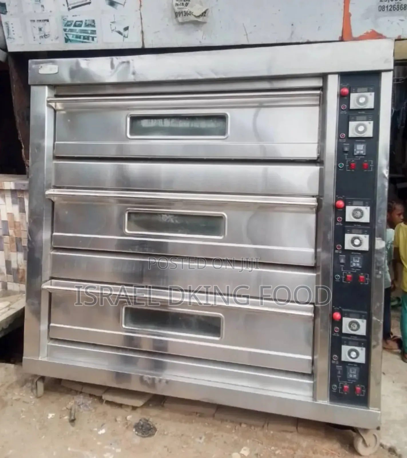 Fairly Used 9trays Gas Foreign 3deck Industrial Baking Oven