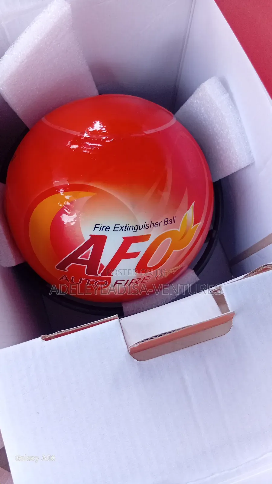 Fire Extinguisher Ball
