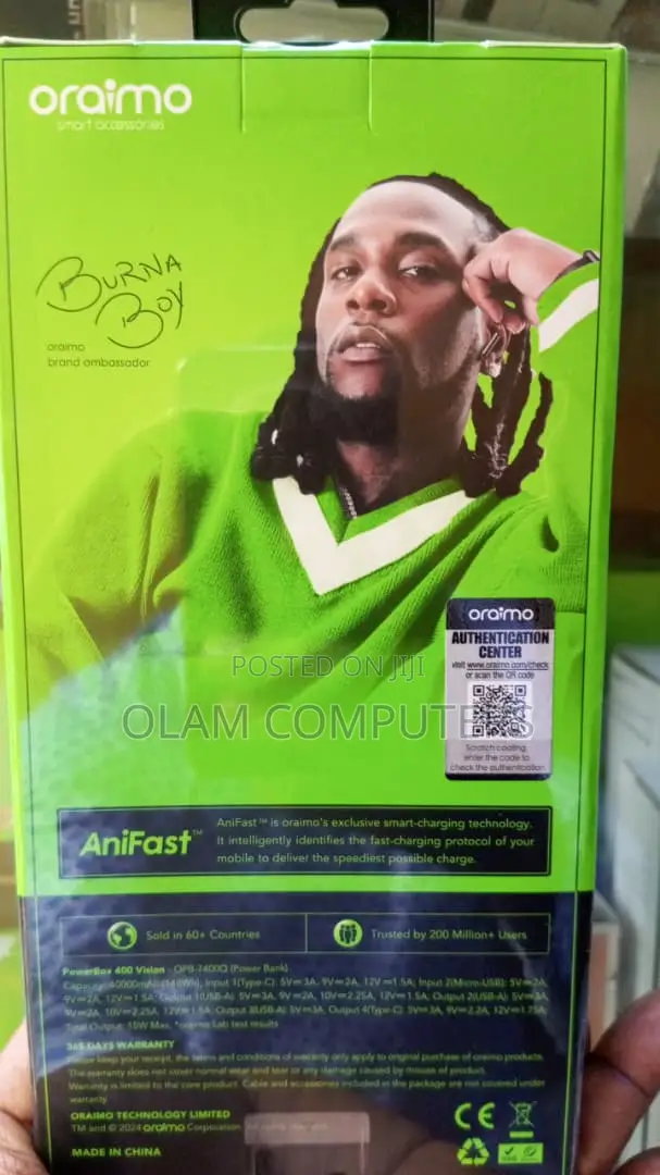 Oraimo Power Bank 40000mah