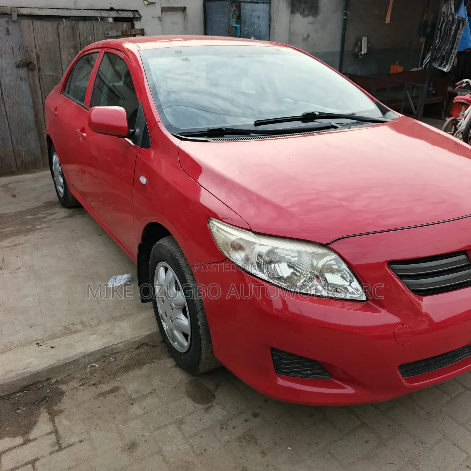 Toyota Corolla 2008 Red