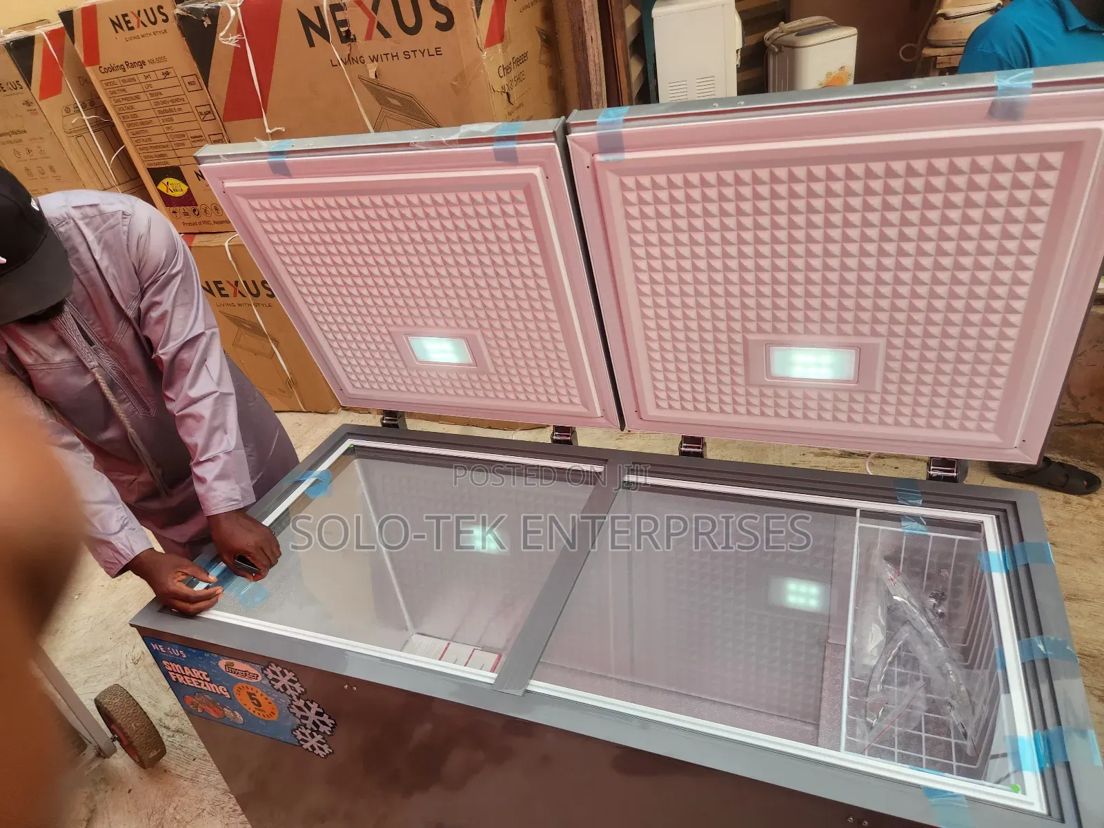 Nexus Inverter Freezer Double Door