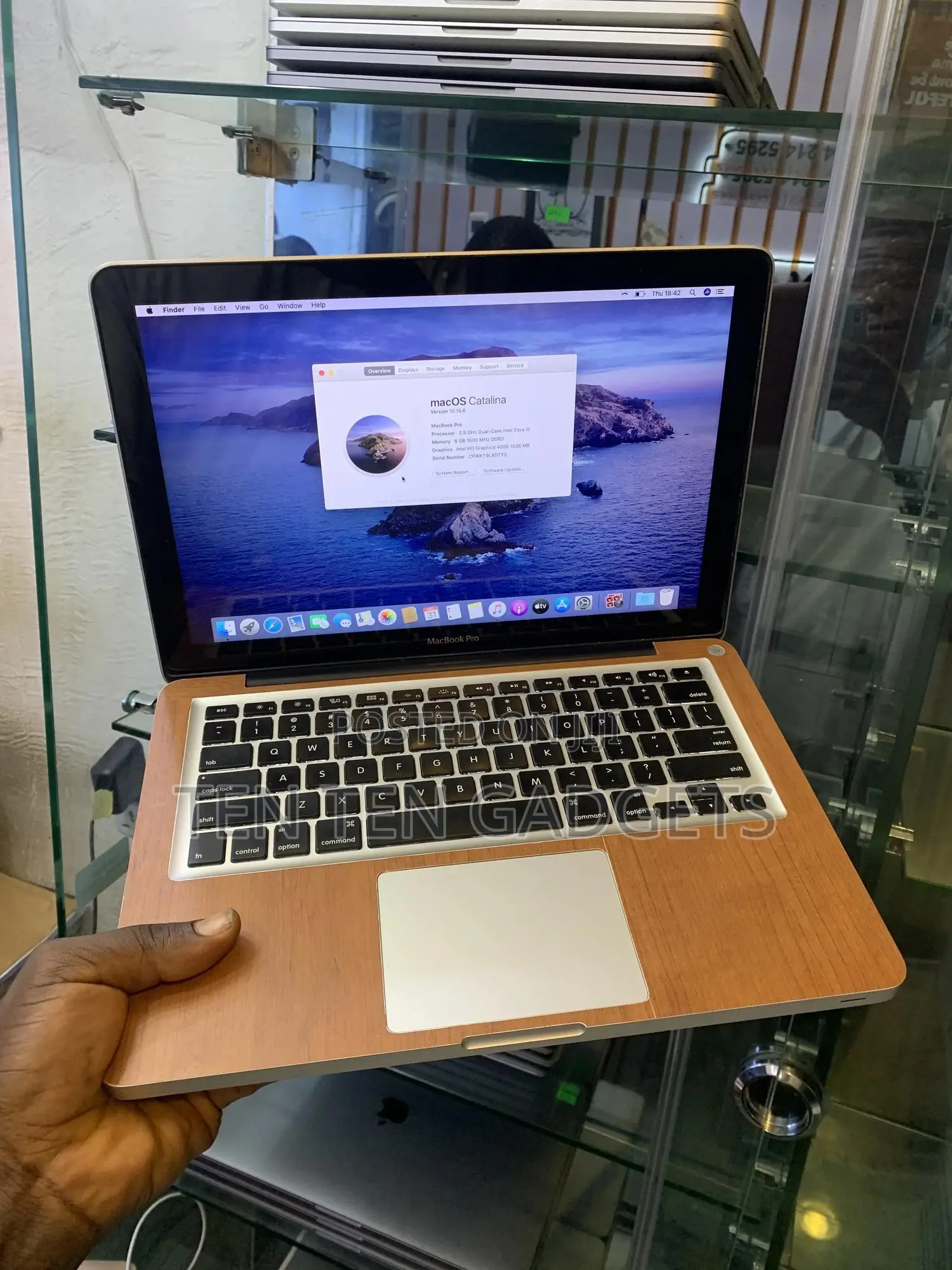 Laptop Apple MacBook Pro 2012 8GB Intel Core i5 HDD 500GB