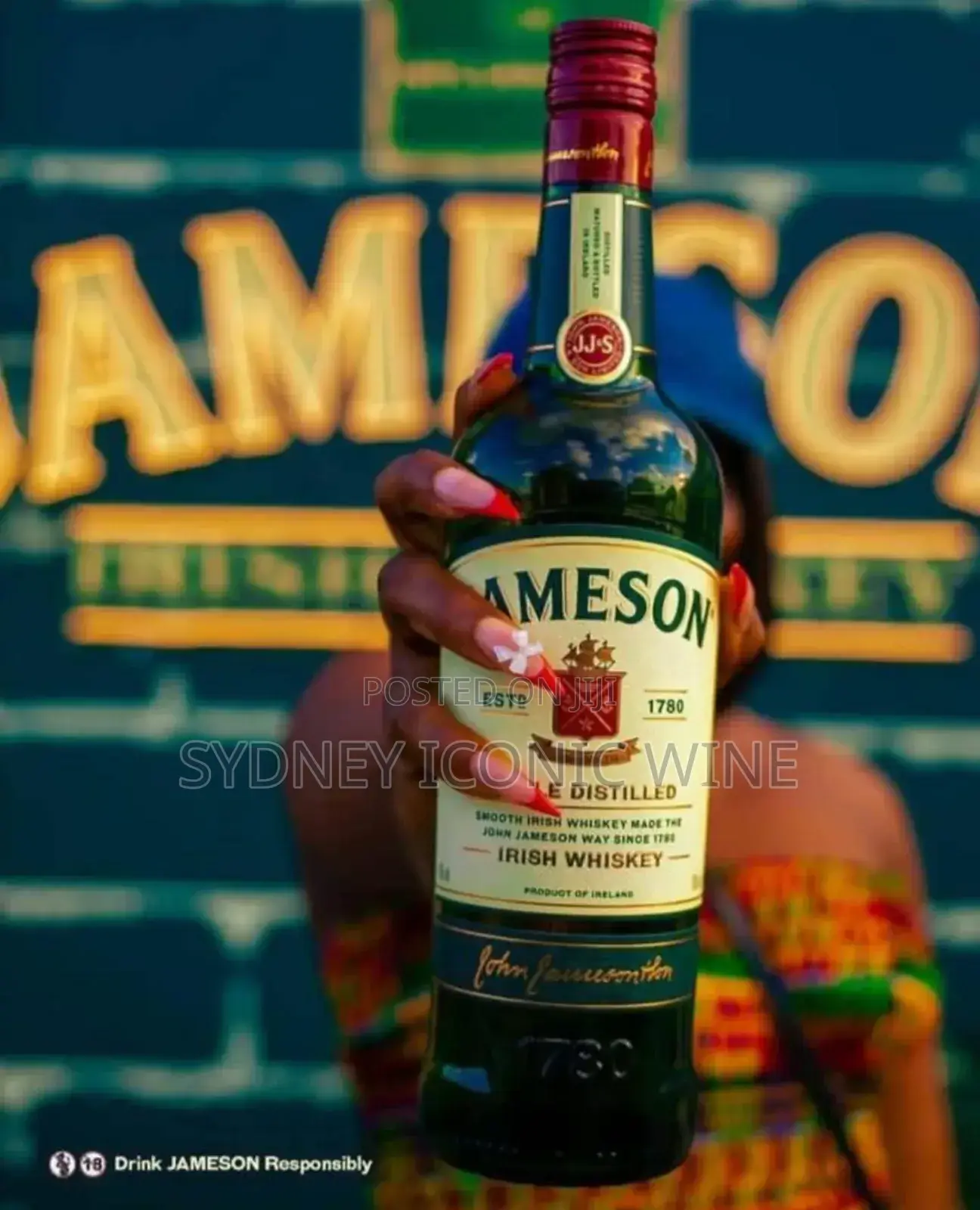 Jameson Green Irish Whiskey