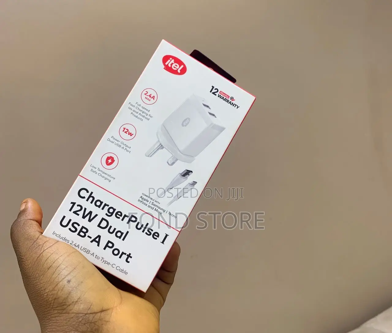 Itel Charger Pulse 1