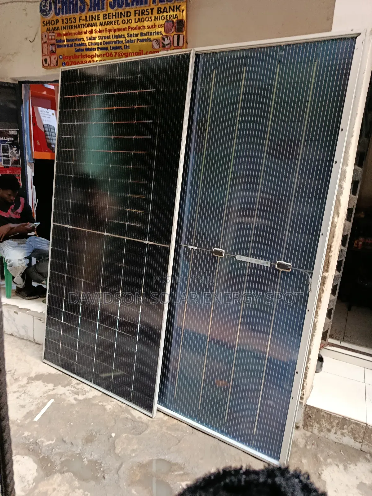 650watt Jinko Solar Panel Halfcourt