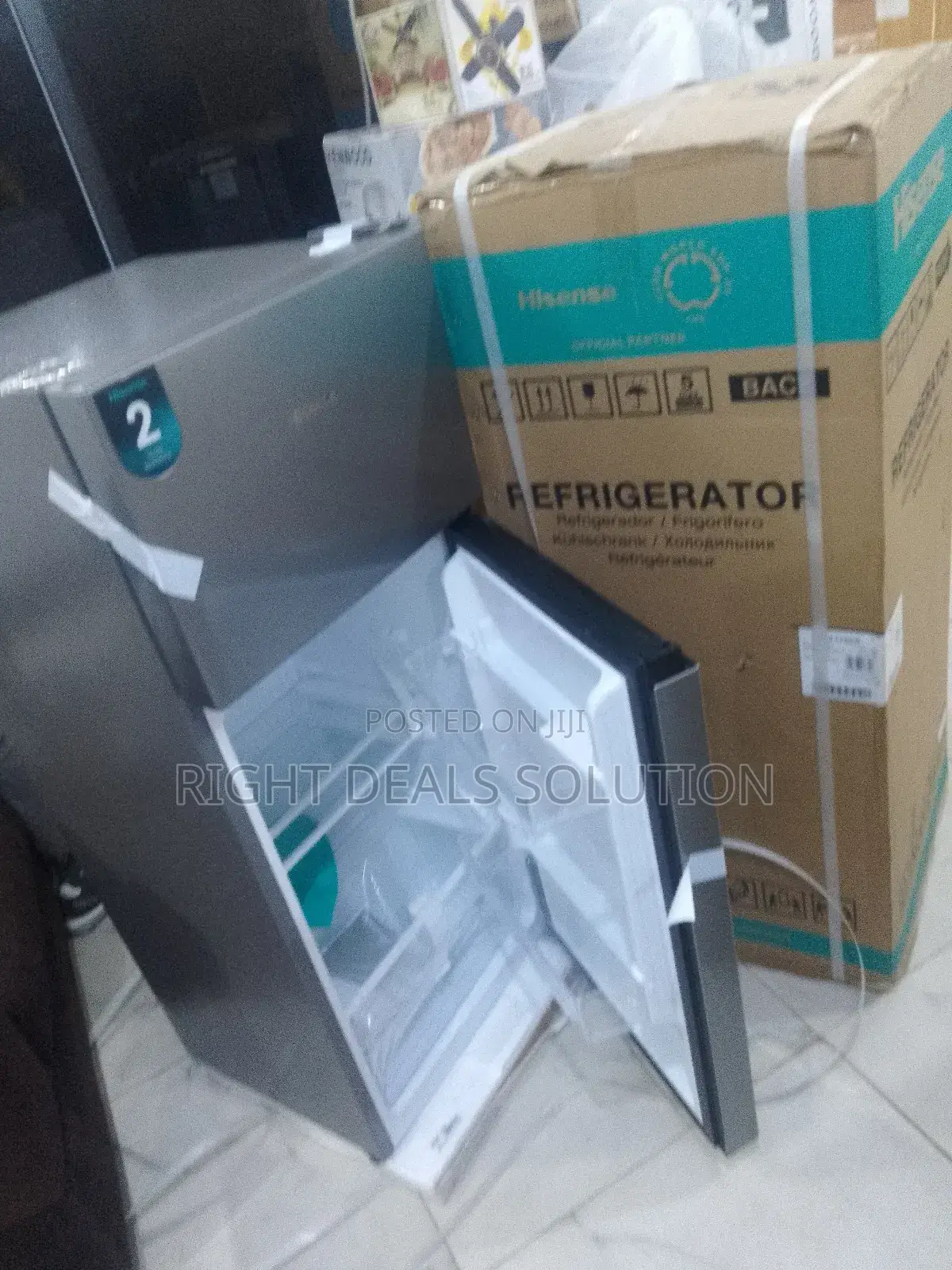 Hisense 124l Refrigerator – Backed by a 1-Year Comprehensive Warranty