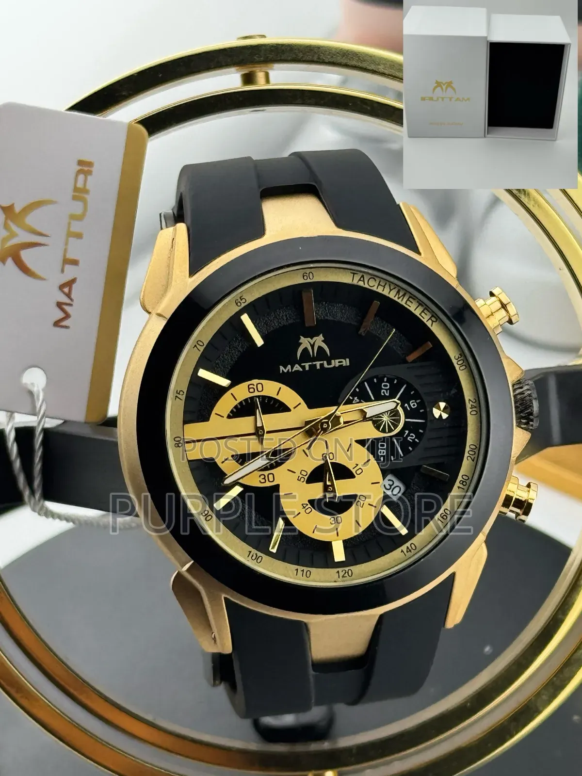 Matturi Chronograph Wristwatches Different Colors