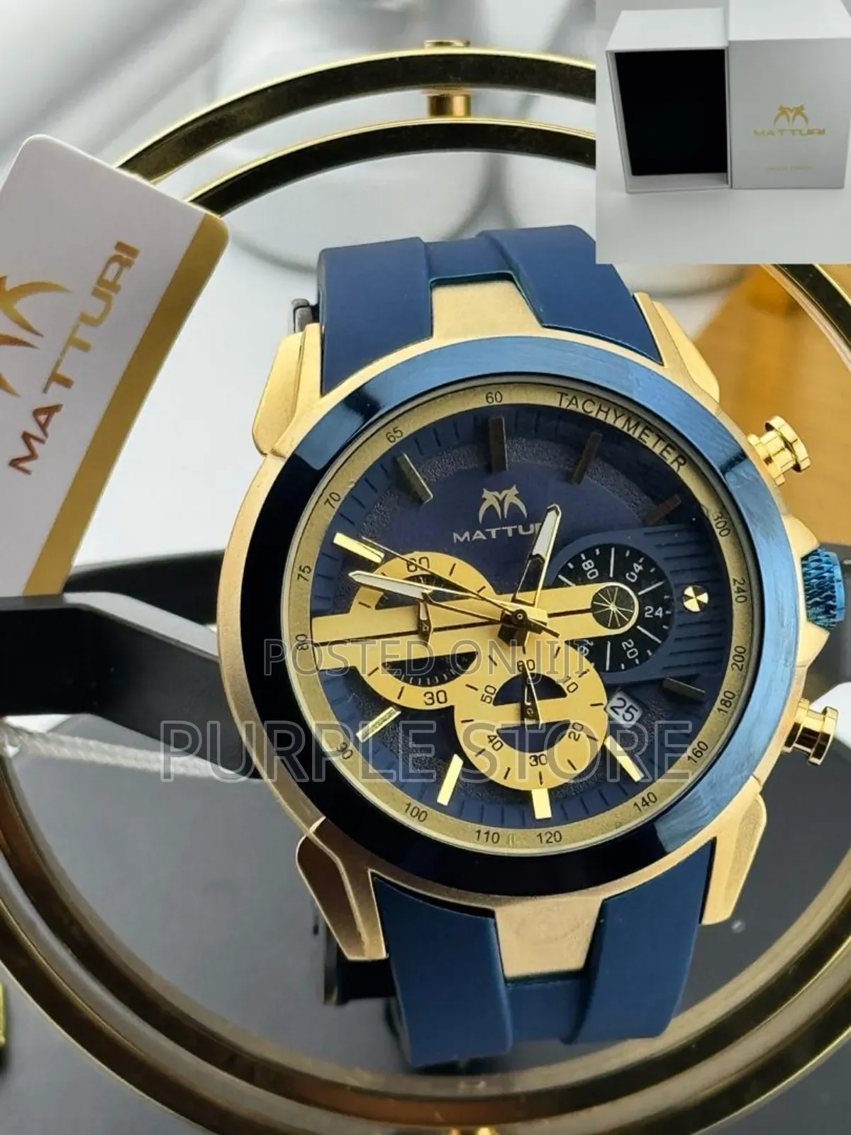 Matturi Chronograph Wristwatches Different Colors