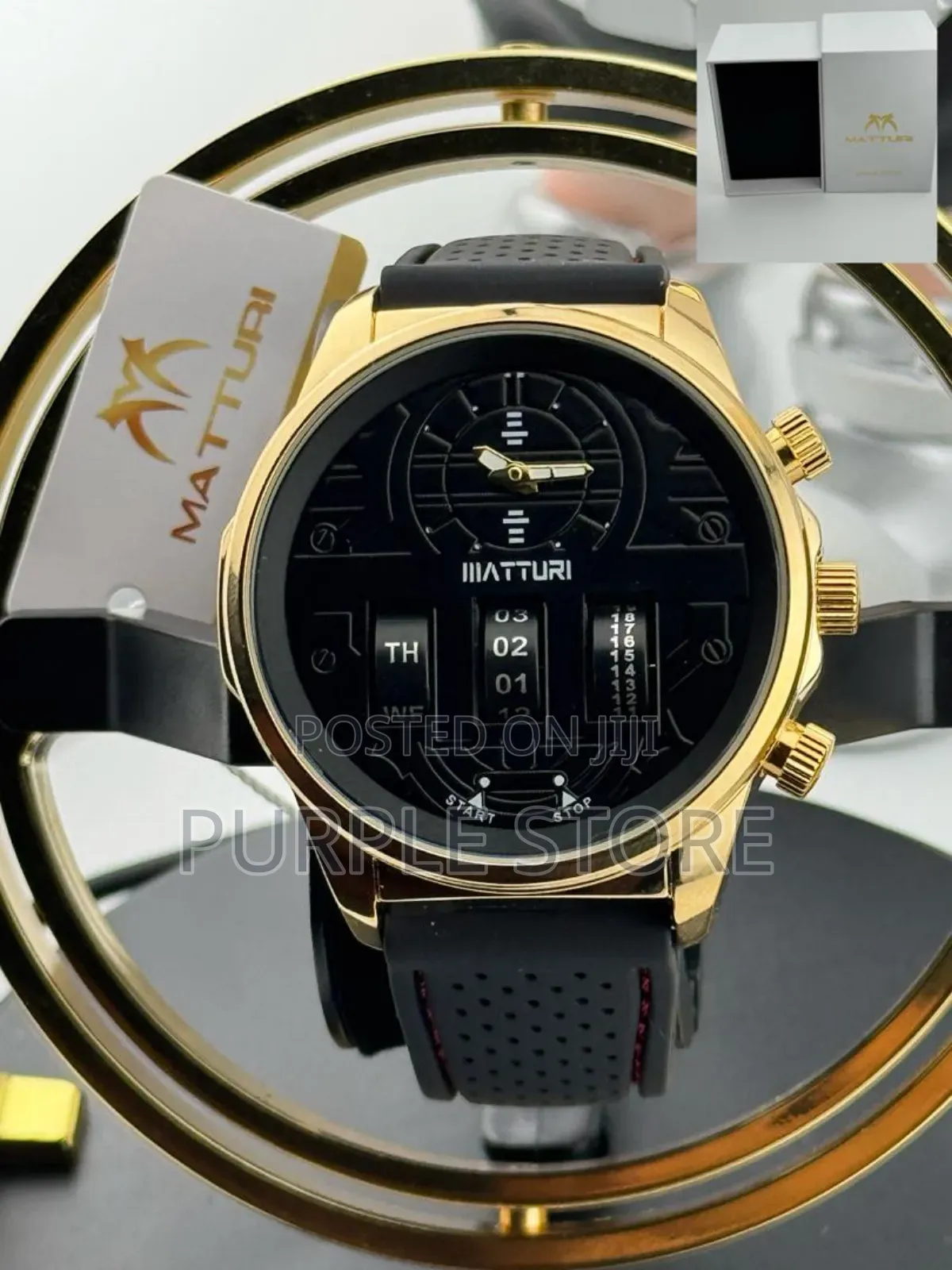 Matturi Unique Design Wristwatch