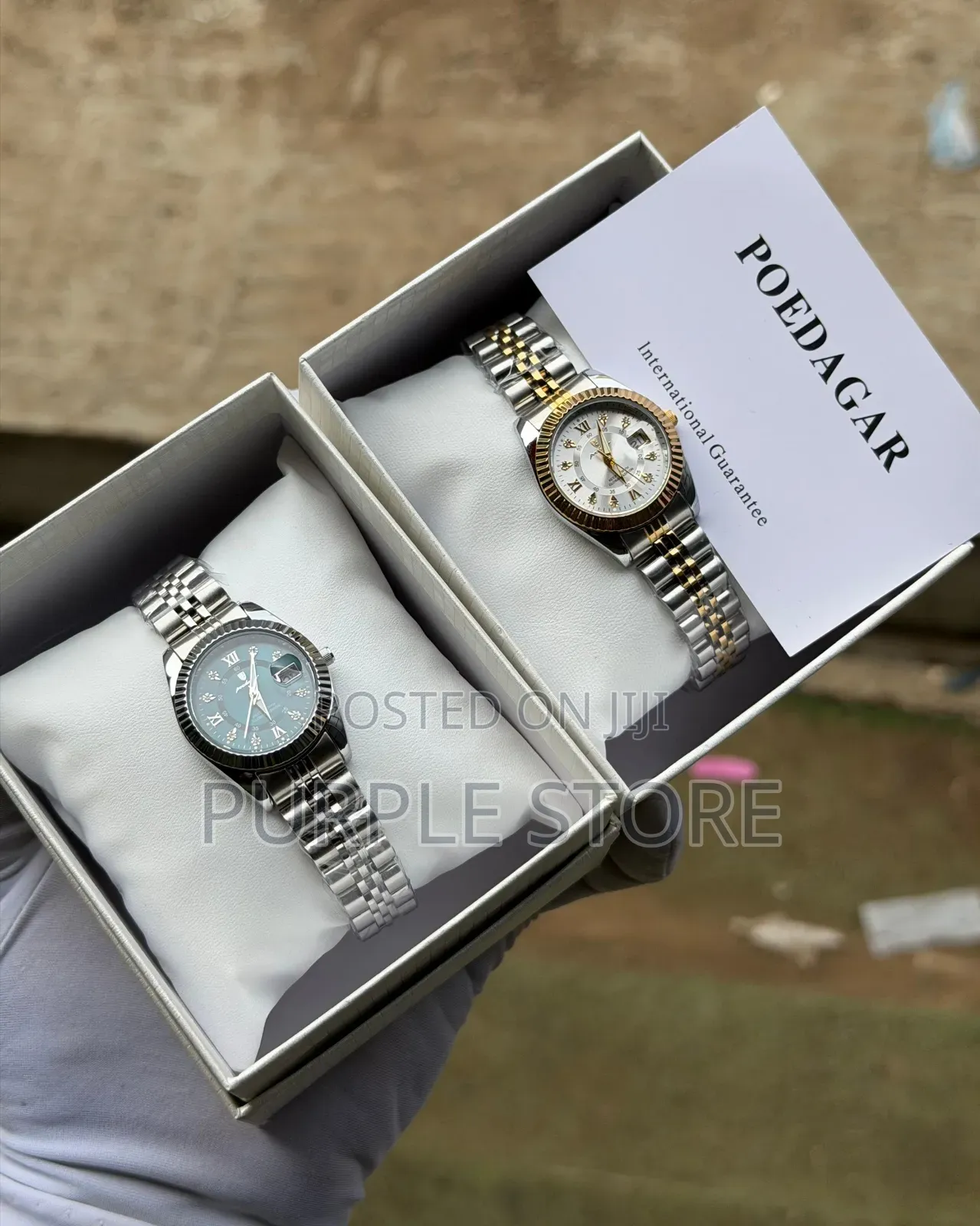 Poedagar. Ladies Watch Steel Strap
