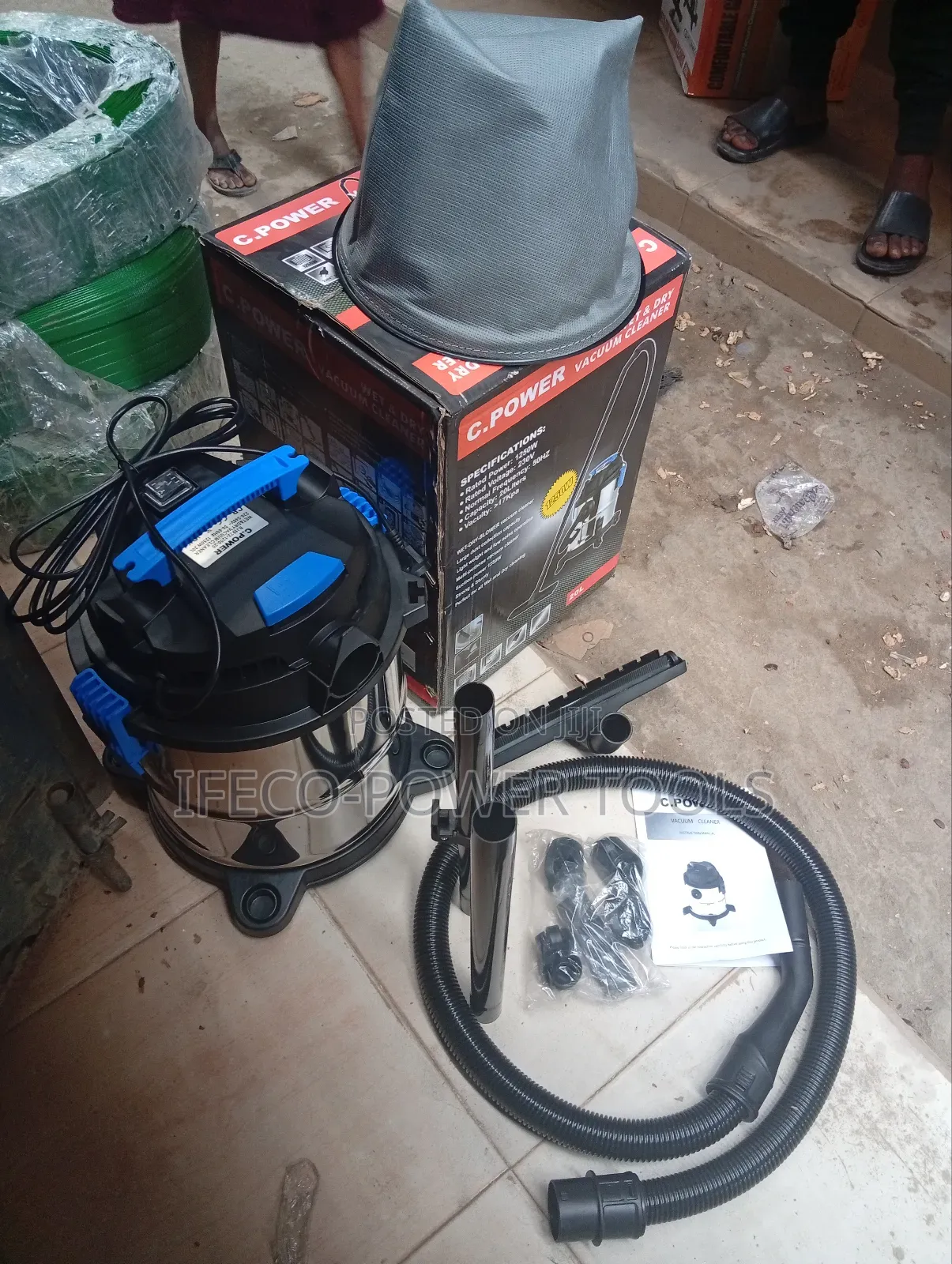 C. Power Wet and Dry Vacuum Cleaner 20l