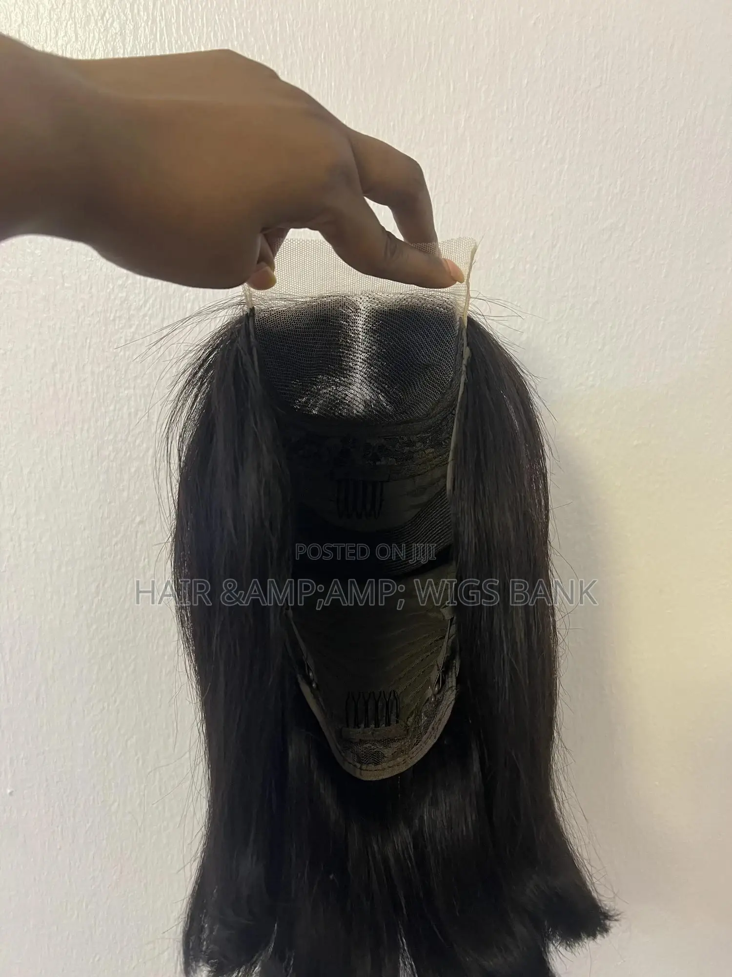 10” Human Hair With Full Closure Wig