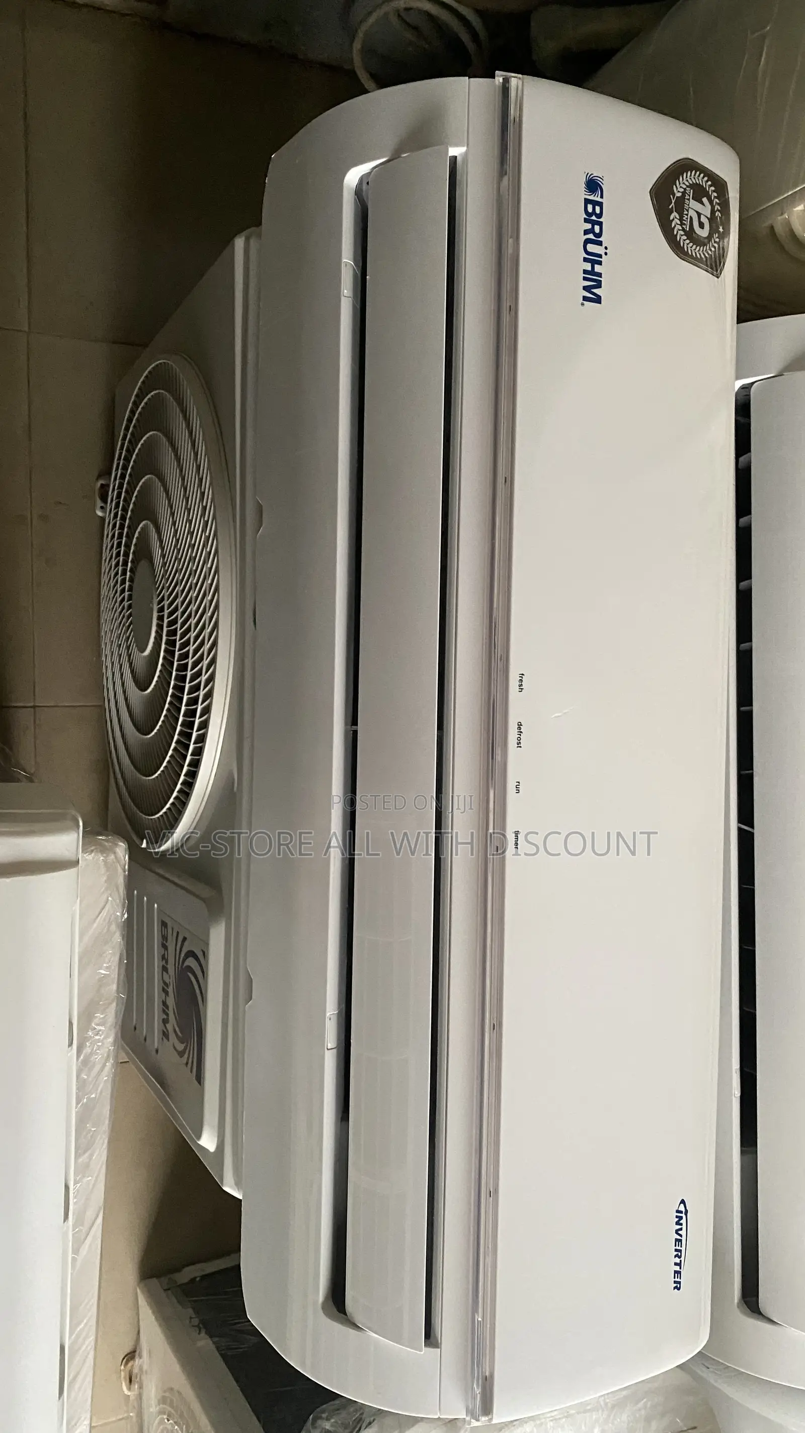 Bruhm 1.5hp Inverter Ac Few Days Used
