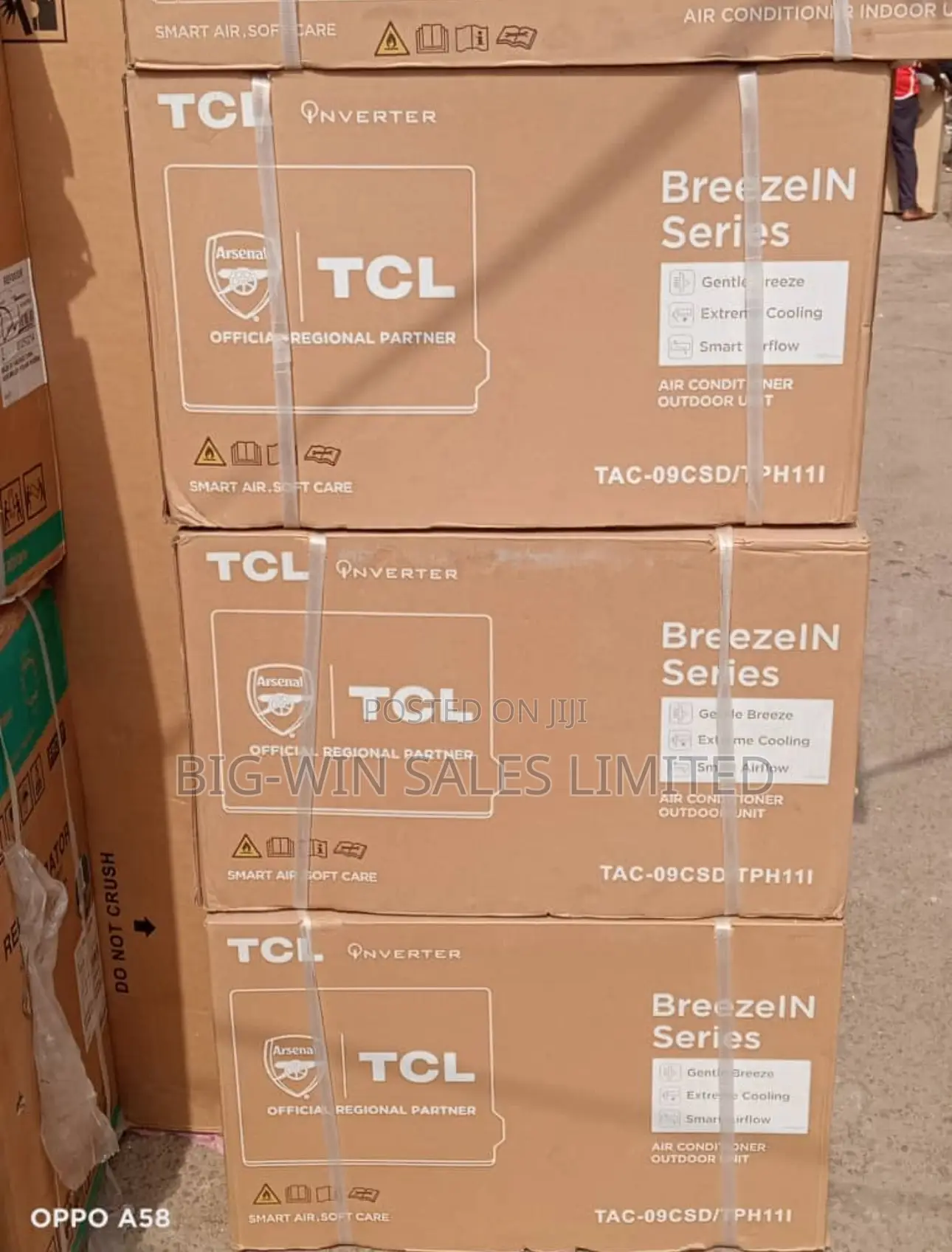 TCL Inverter Air Conditioner 1.Hp