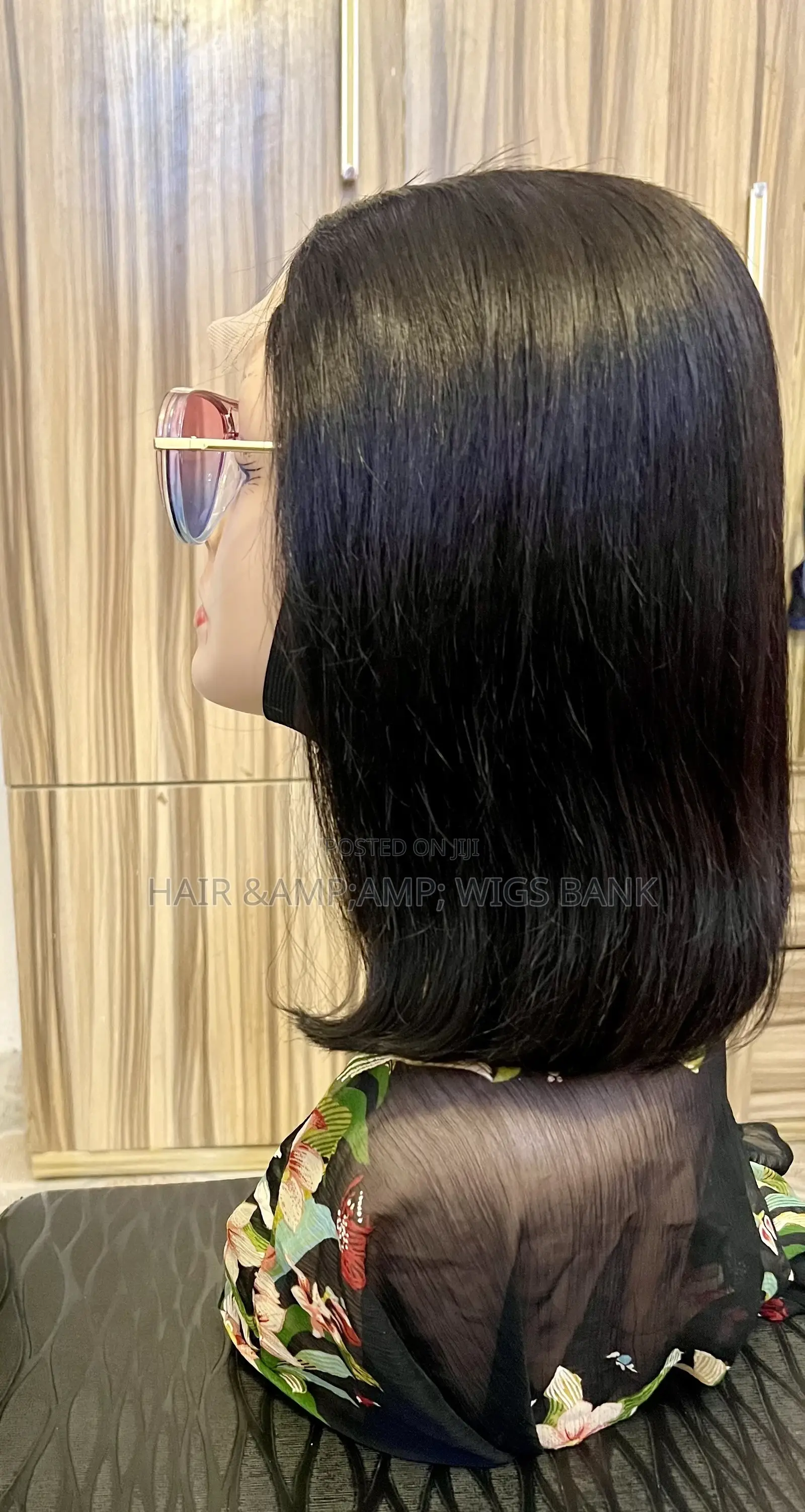 10” Human Hair With Full Closure Wig