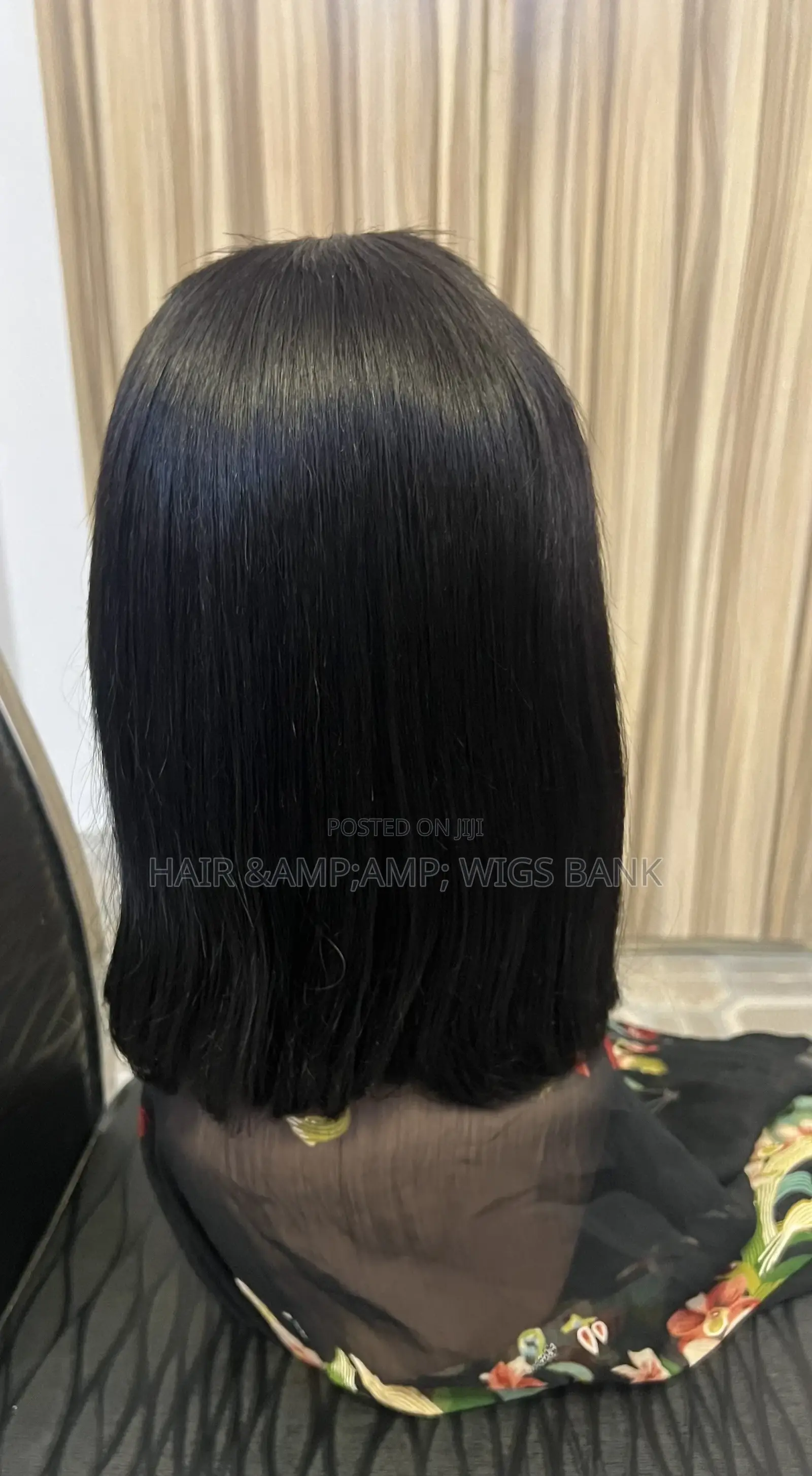 10” Human Hair With Full Closure Wig