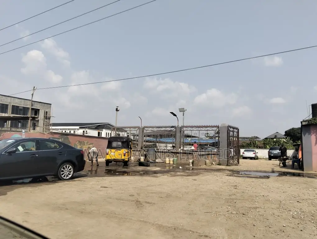For Sale, Two Plots of Land, Fenced Gated Along Ogolonto Rd, Ikorodu