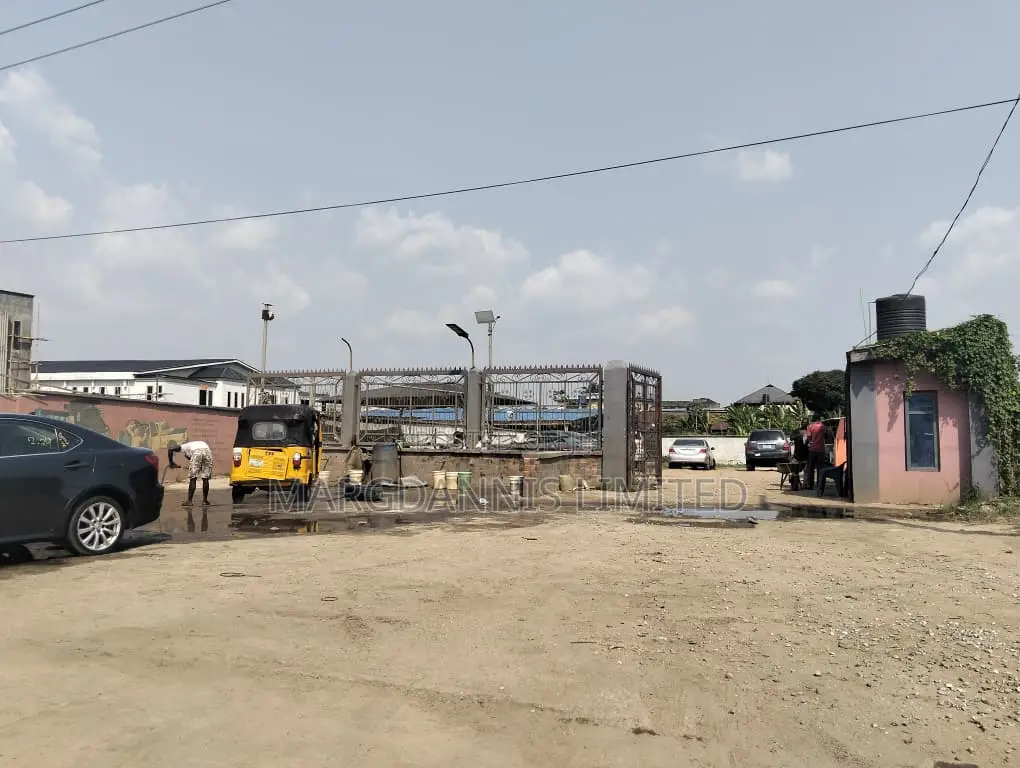 For Sale, Two Plots of Land, Fenced Gated Along Ogolonto Rd, Ikorodu