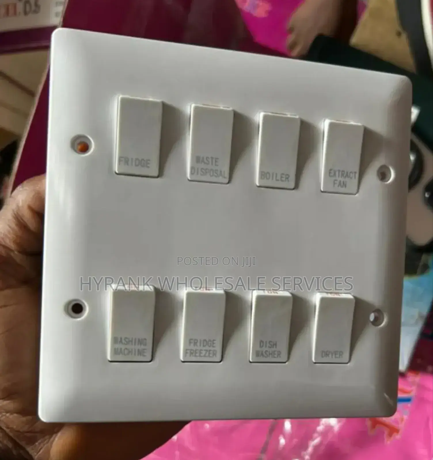 8gang Grid Switch, Multi-Purpose, Multi-Functional Switch