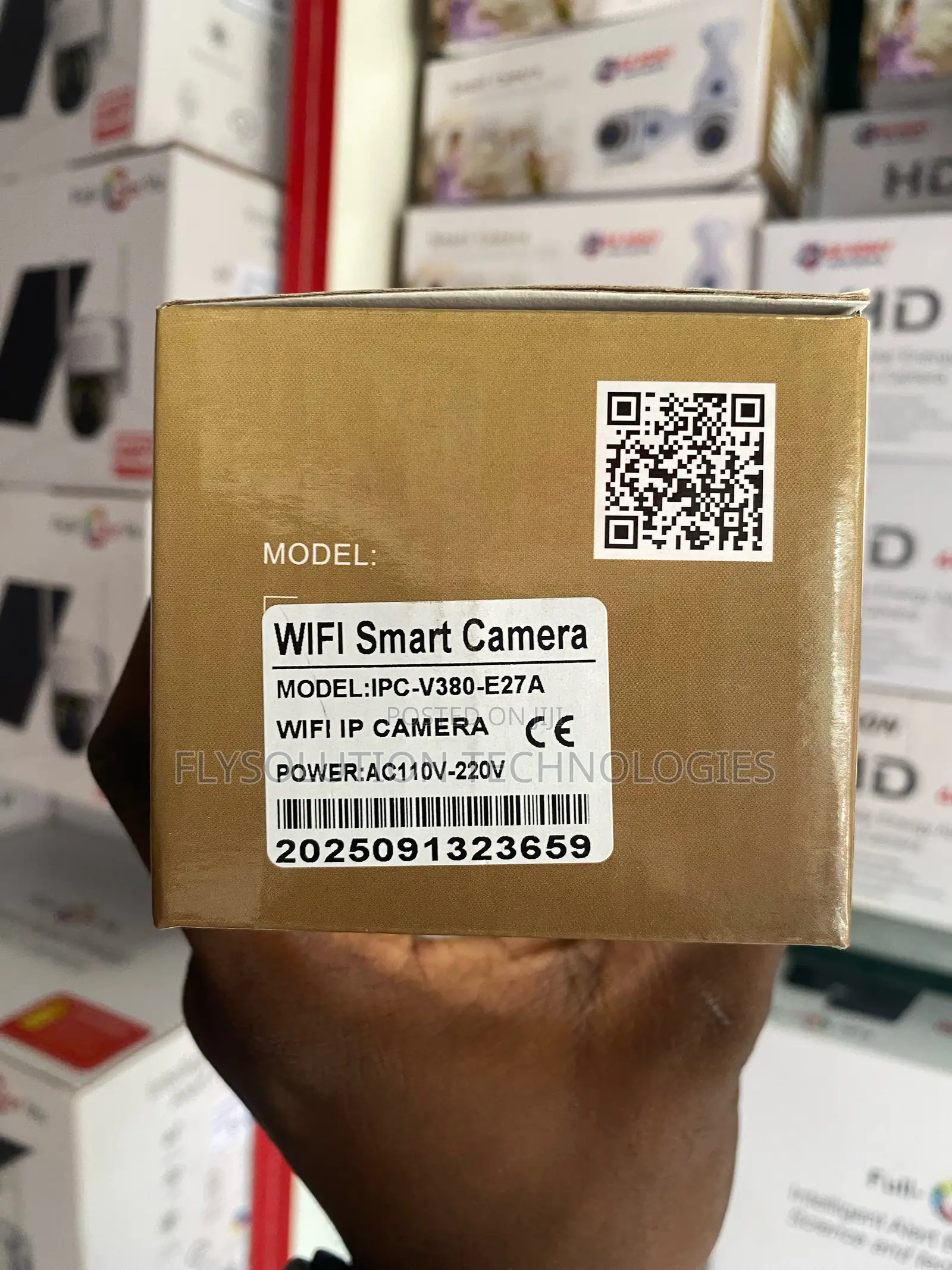 V380 Dual-Lens Smart Wifi Bulb Camera