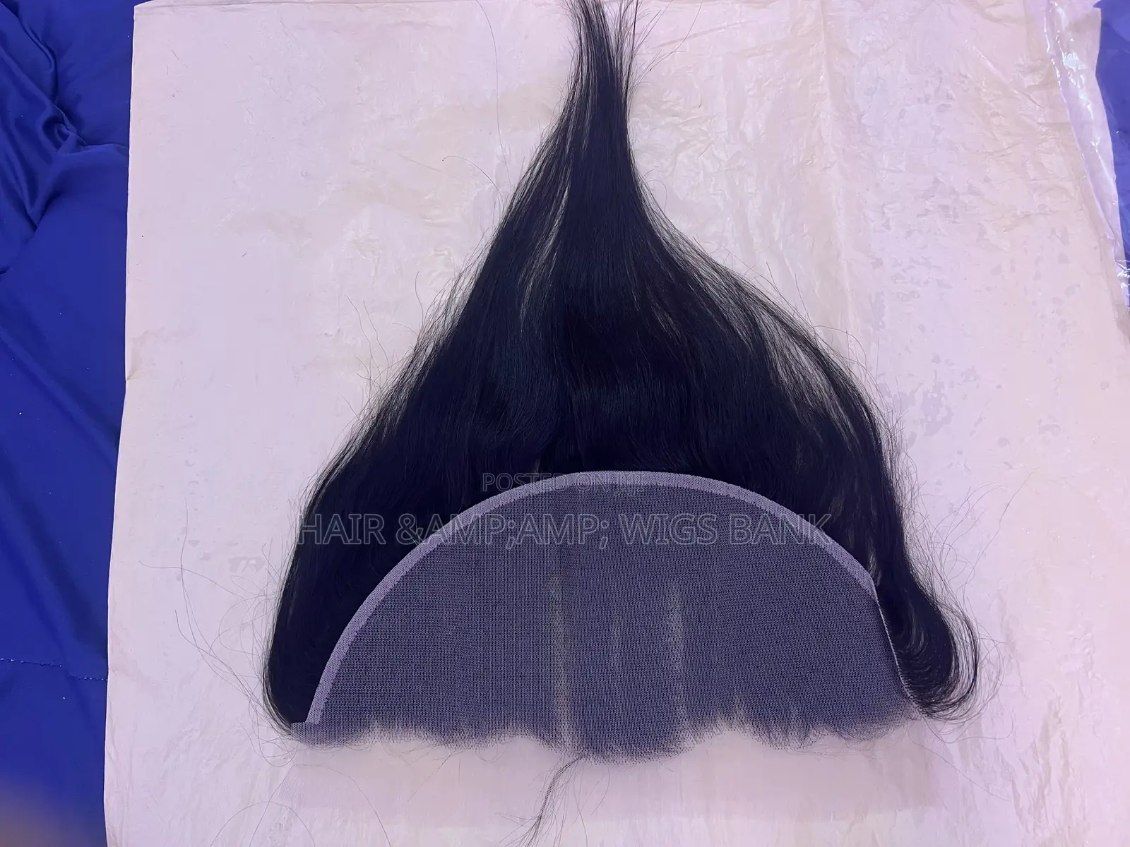 14” Human Hair Swiss Lace Frontal for Installation
