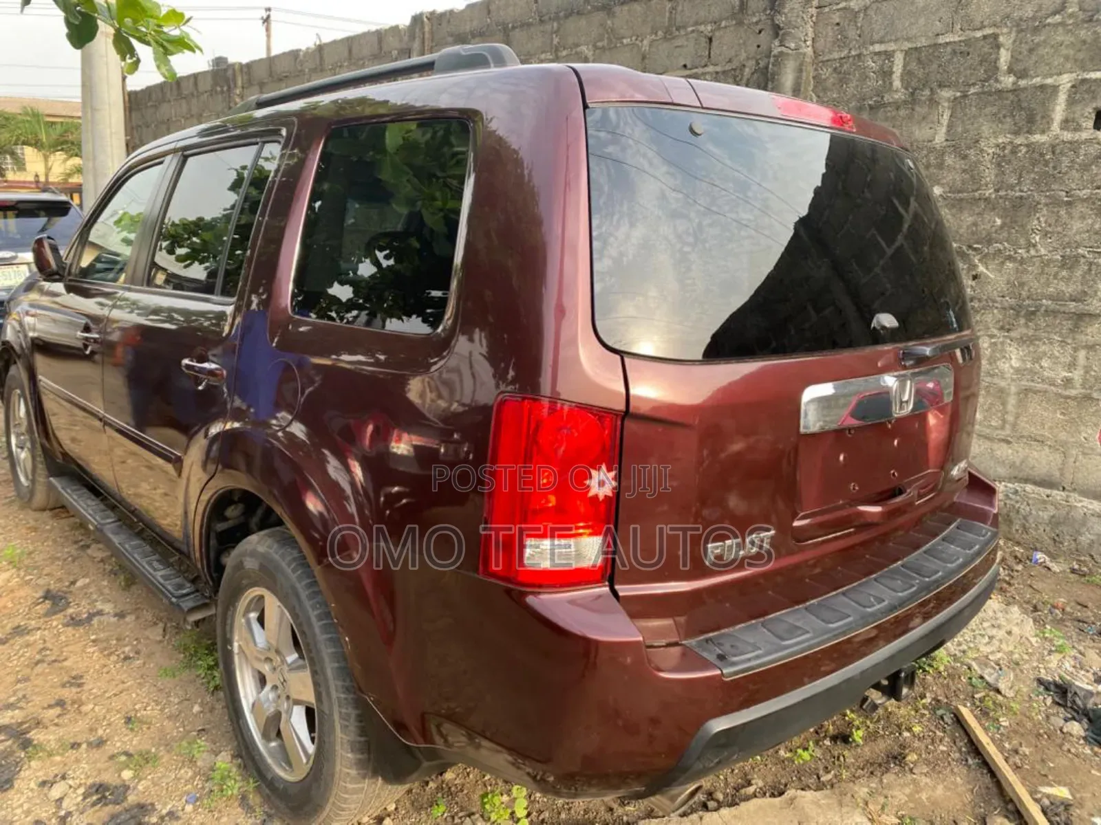 Honda Pilot EX-L 4dr SUV (3.5L 6cyl 5A) 2011 Red