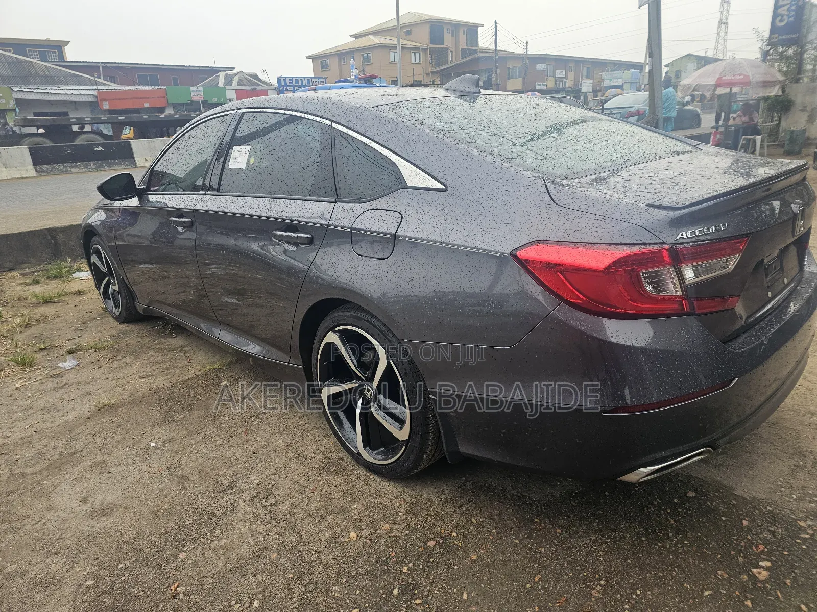 Honda Accord Sport (2.0L 4cyl Turbo 10A) 2019 Gray