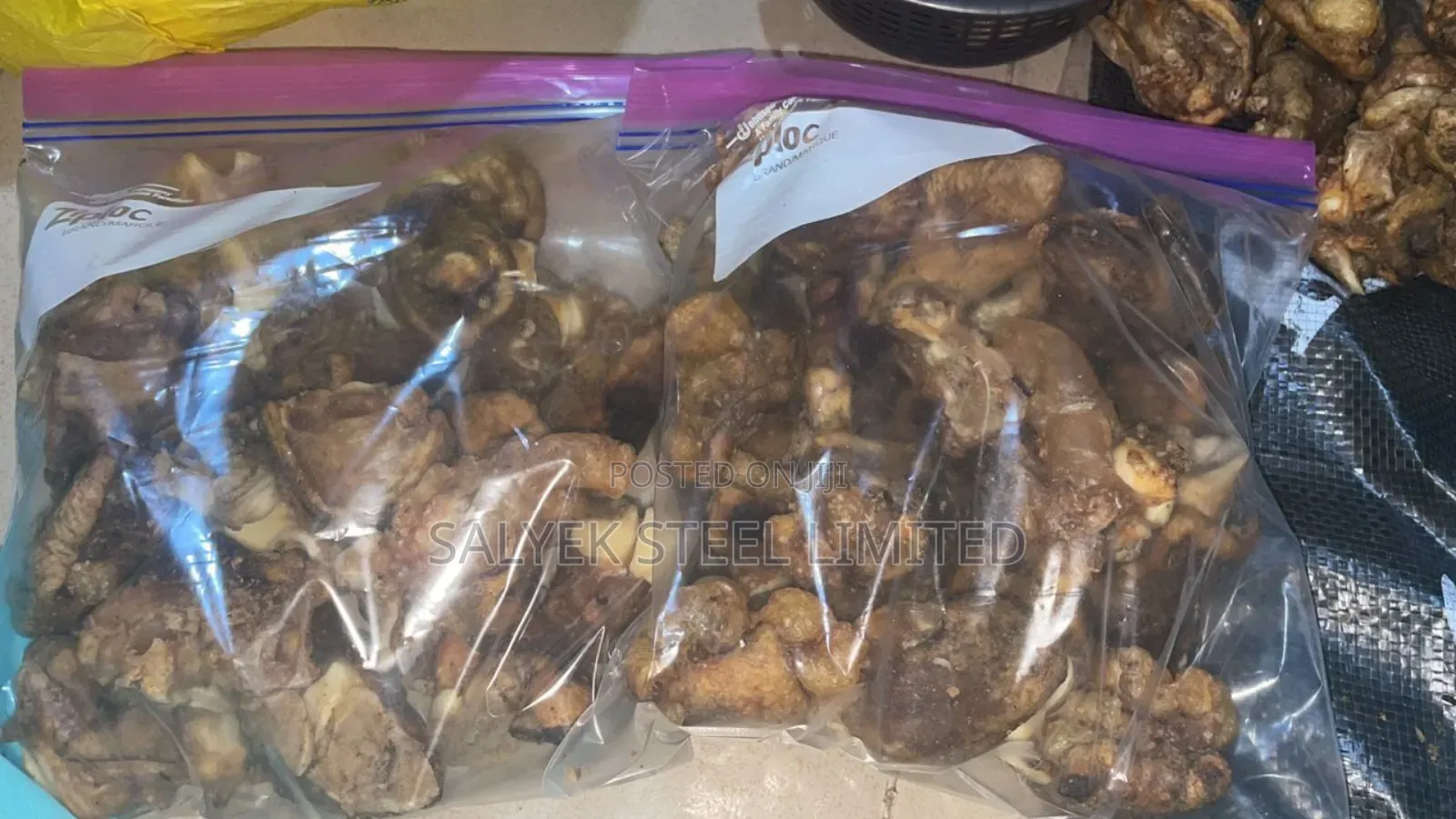 White Ponmo(Cow Skin) And Bokoto
