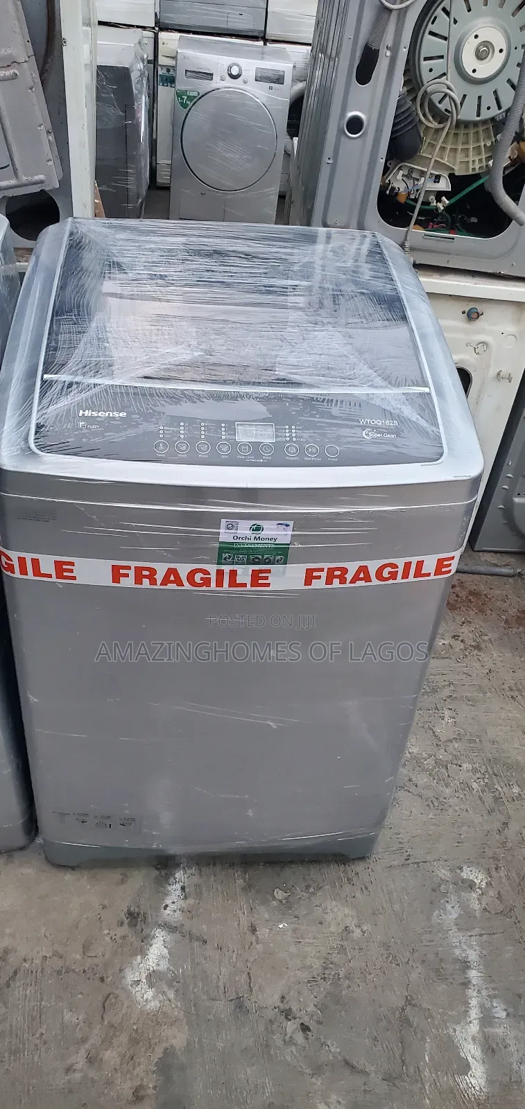 16kg,Wash and Spin Top Loader Automatic Hisense