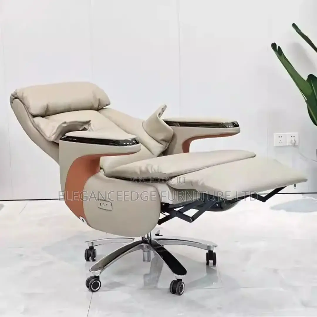 Luxury Executive Recliner Office Chair With Wheels – Ergonomic Premium