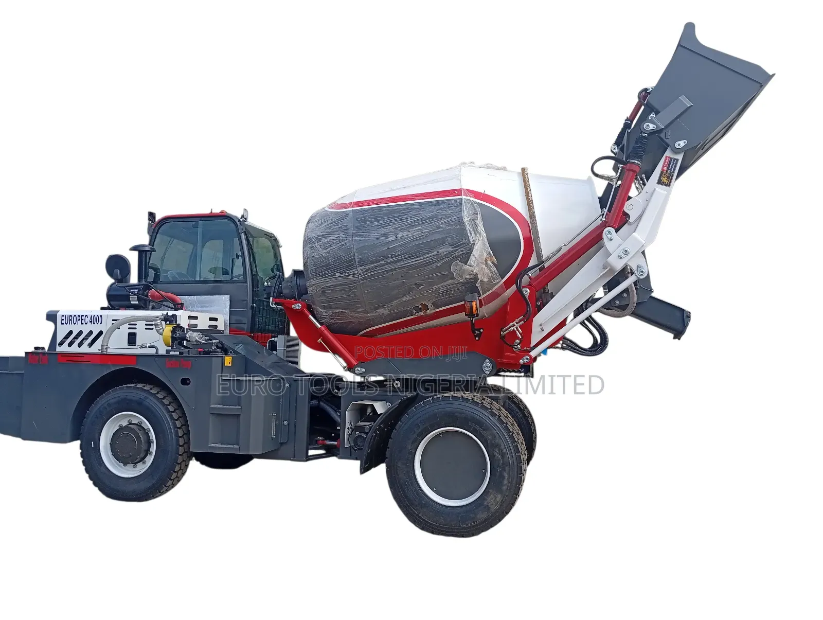 Mobile Self Loading Concrete Mixer 4m3