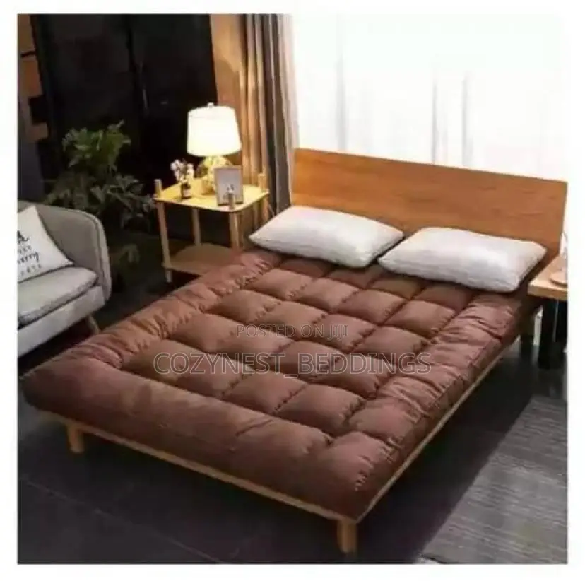 Thick Brown Padded Topper (Available in Other Colors)