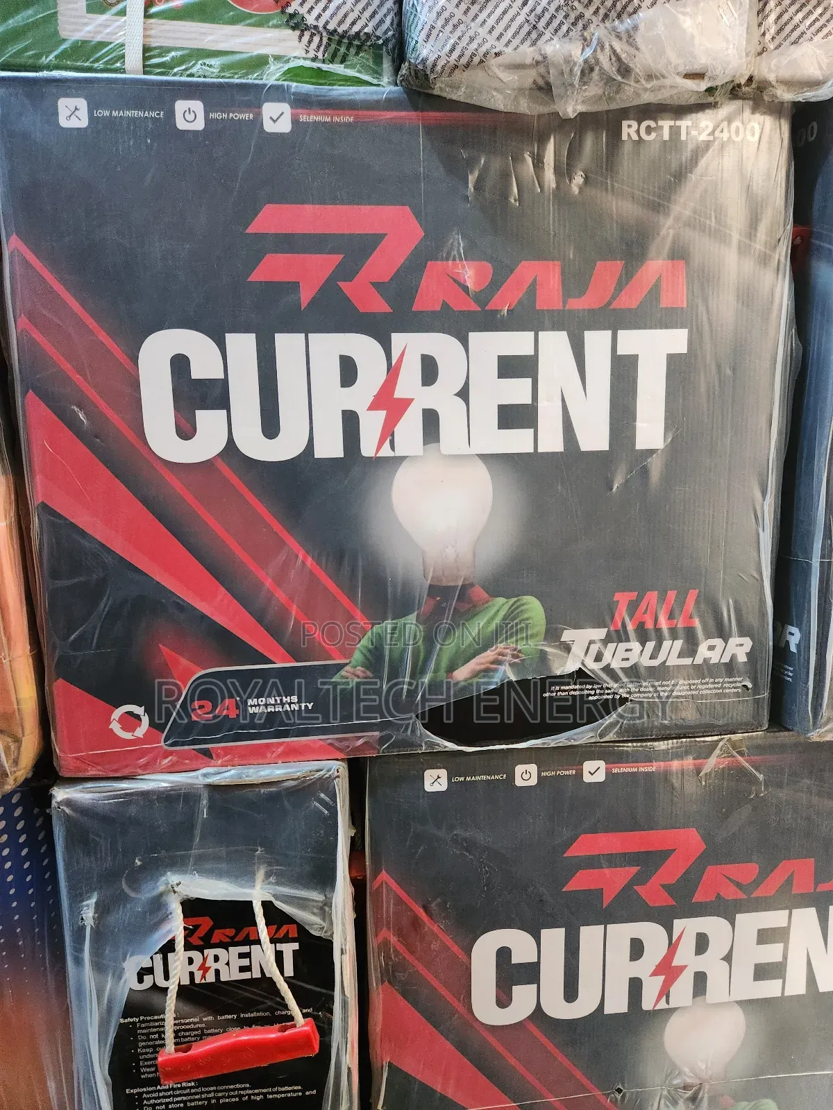 Current 240ah 12v Tubular Batteries